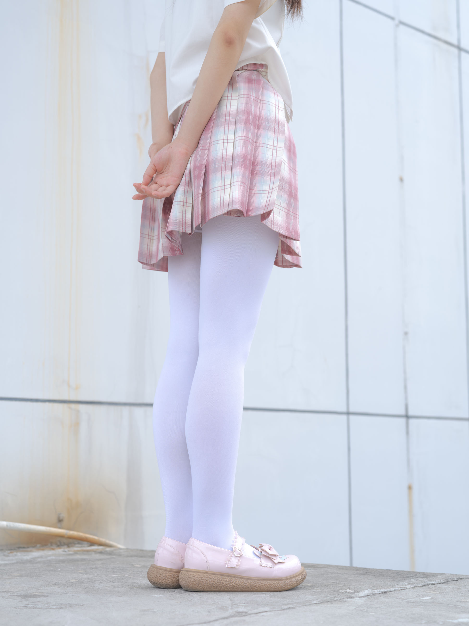 森萝财团写真 - 小圆 试拍 JKJK格子裙 80D_第3张