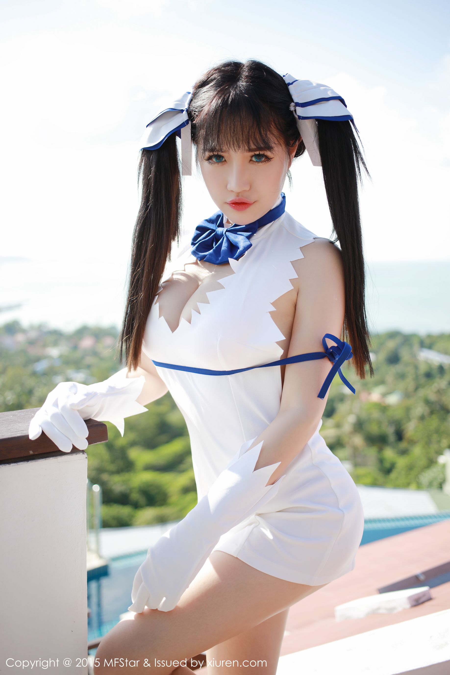 徐cake《苏梅旅拍》COSPLAY+性感泳装 [模范学院MFStar] Vol.036_第1张