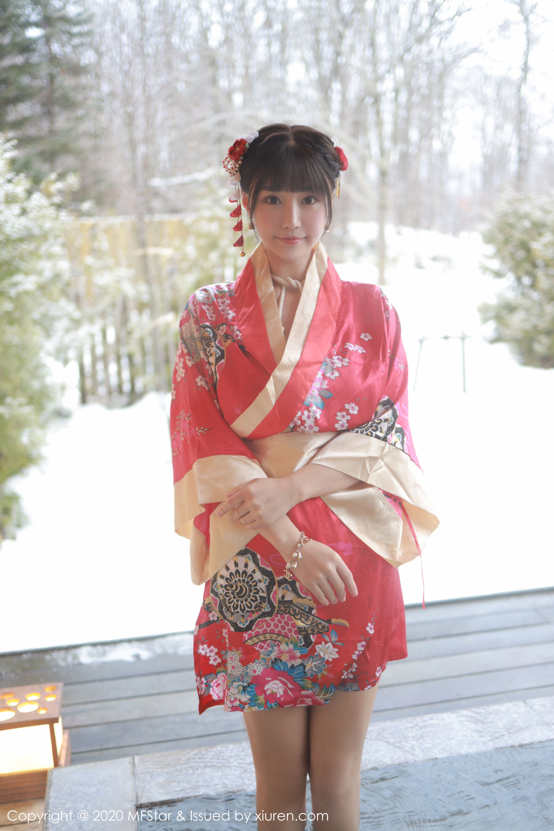 [模范学院MFStar] Vol.249 朱可儿Flower_第3张