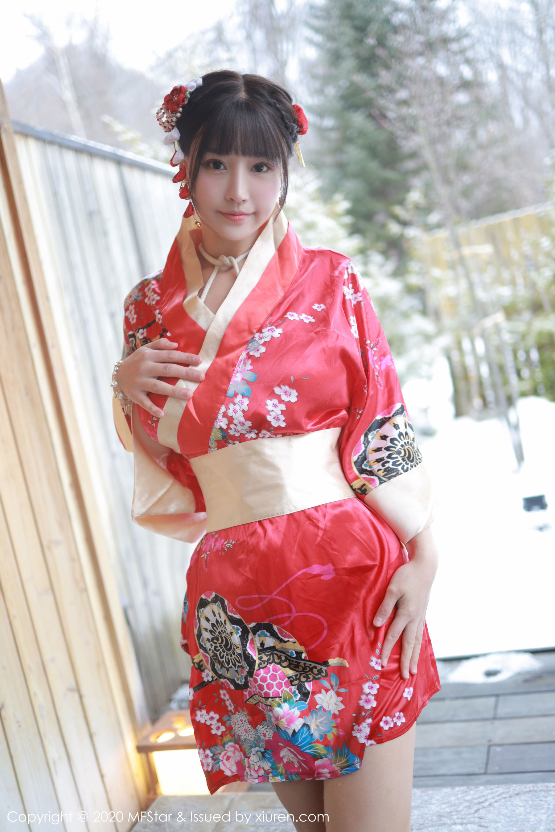 [模范学院MFStar] Vol.249 朱可儿Flower_第5张