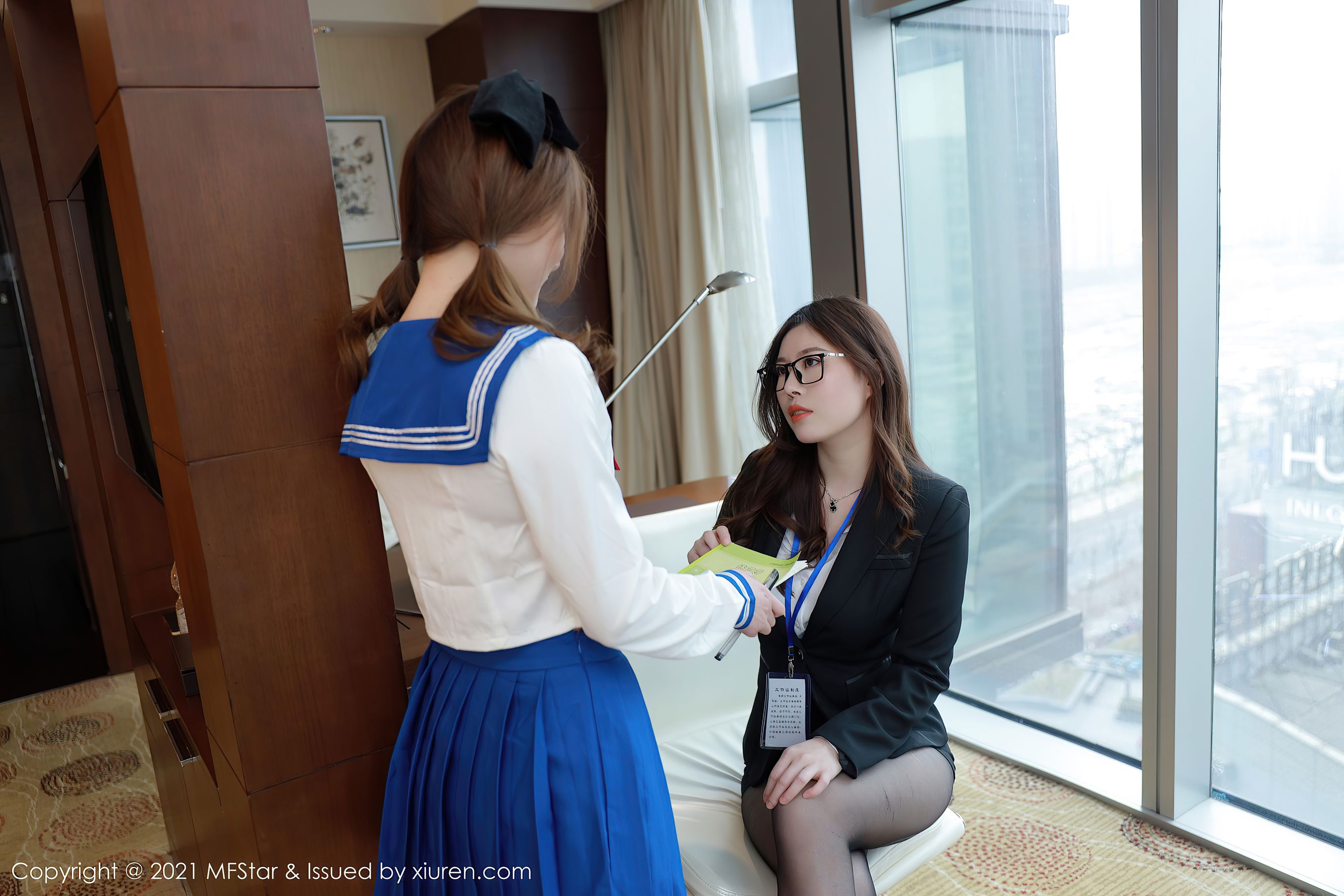 [模范学院MFStar] Vol.451 白茹雪Abby&匿名 模特合集_第1张