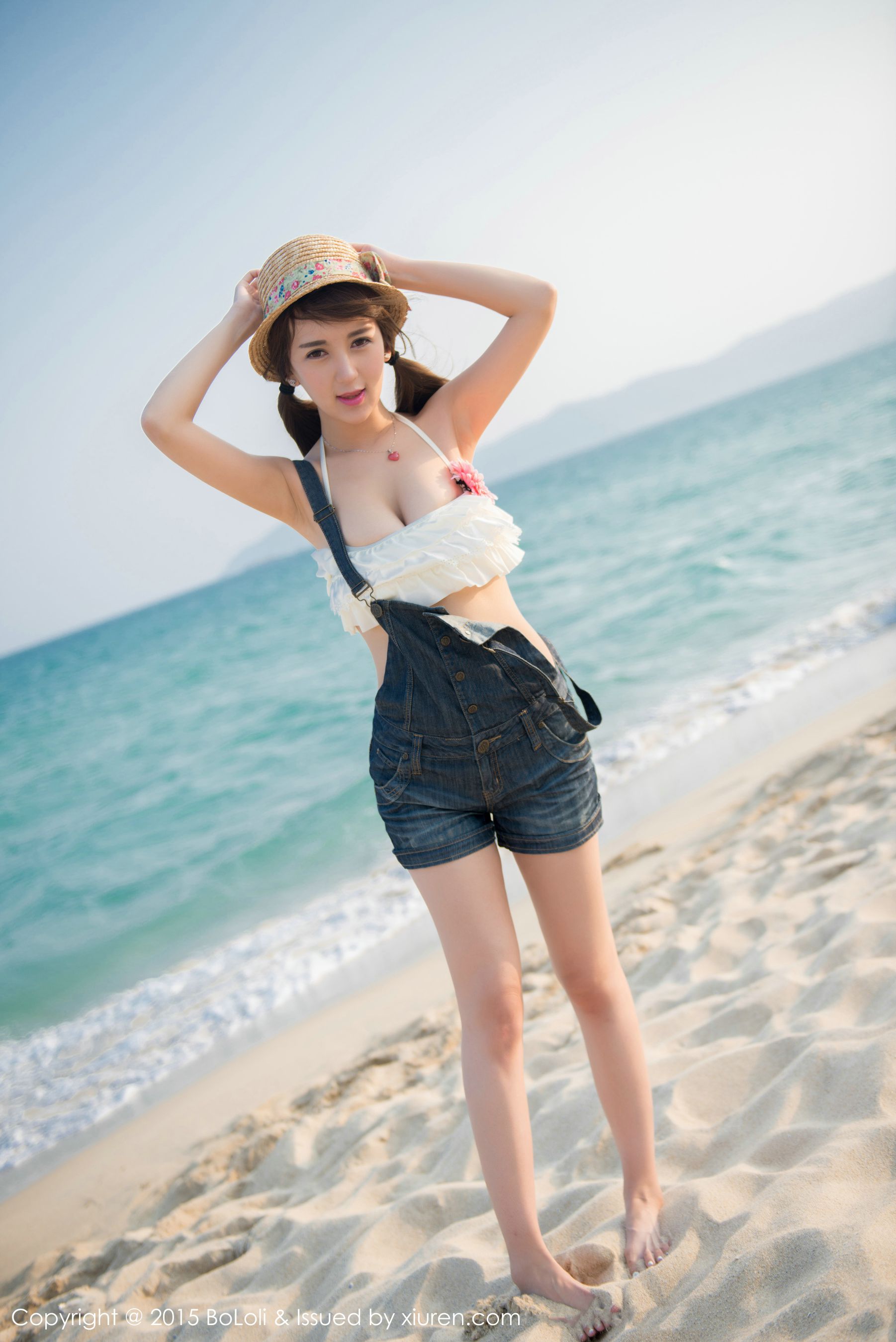 Monkey_小潘鼠《三亚旅拍》又萌又美外拍系列  [BoLoli波萝社] Vol.015 写真集_第2张