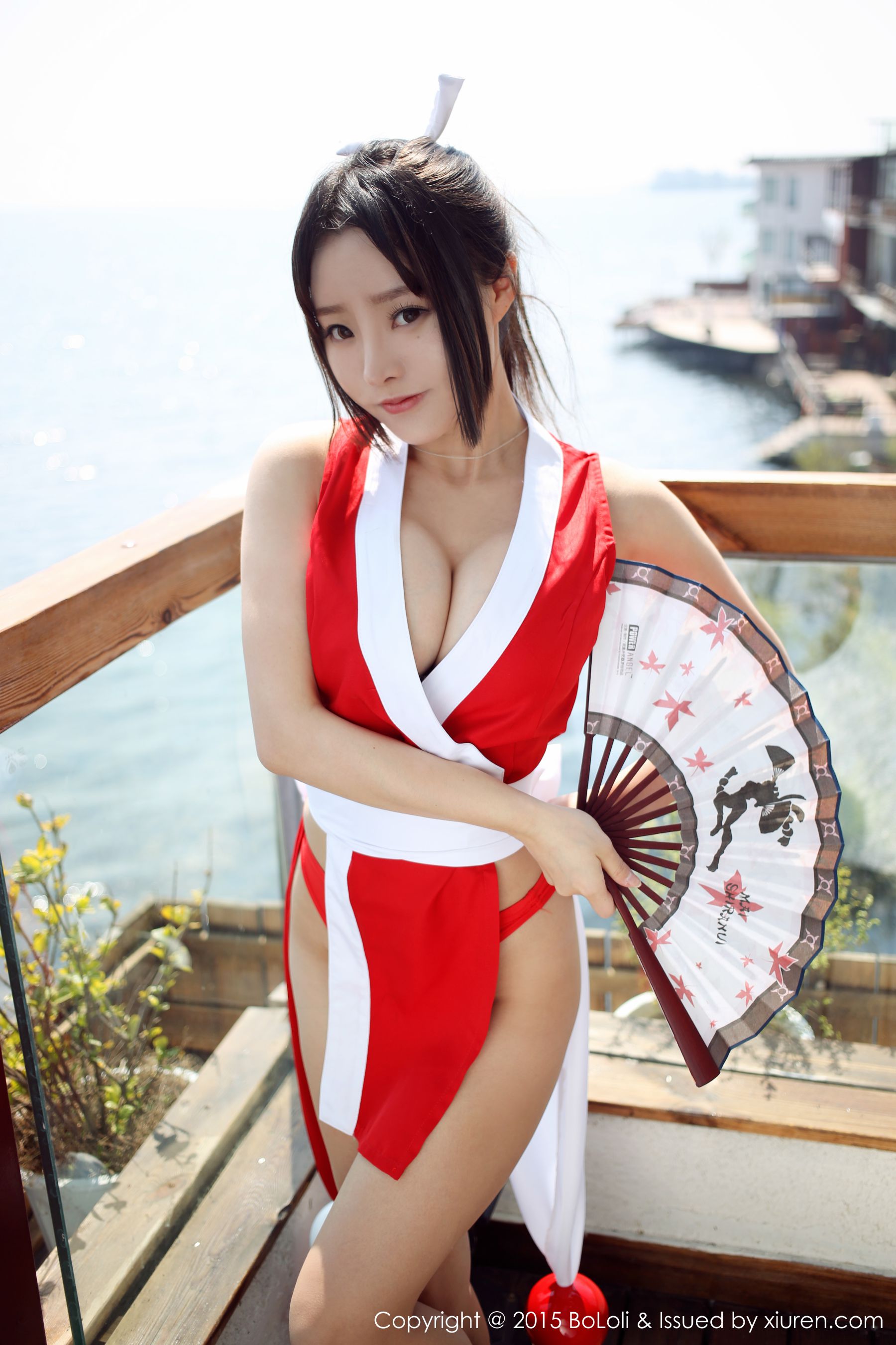 柳侑绮Sevenbaby 《不知火舞COS系列》[BoLoli波萝社] Vol.017  写真集_第2张