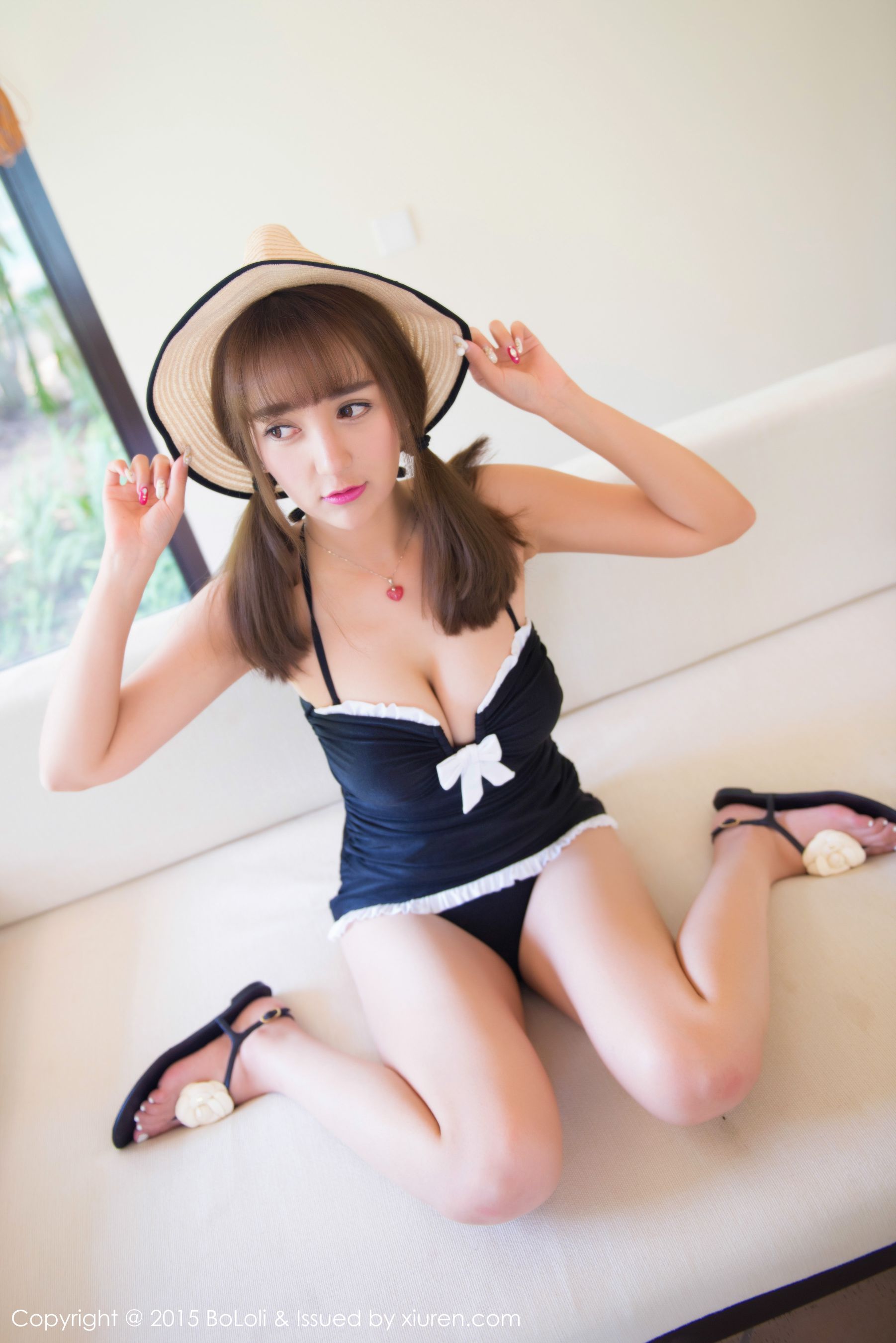 Monkey小潘鼠《小清新泳装》 [BoLoli波萝社] Vol.020 写真集_第2张