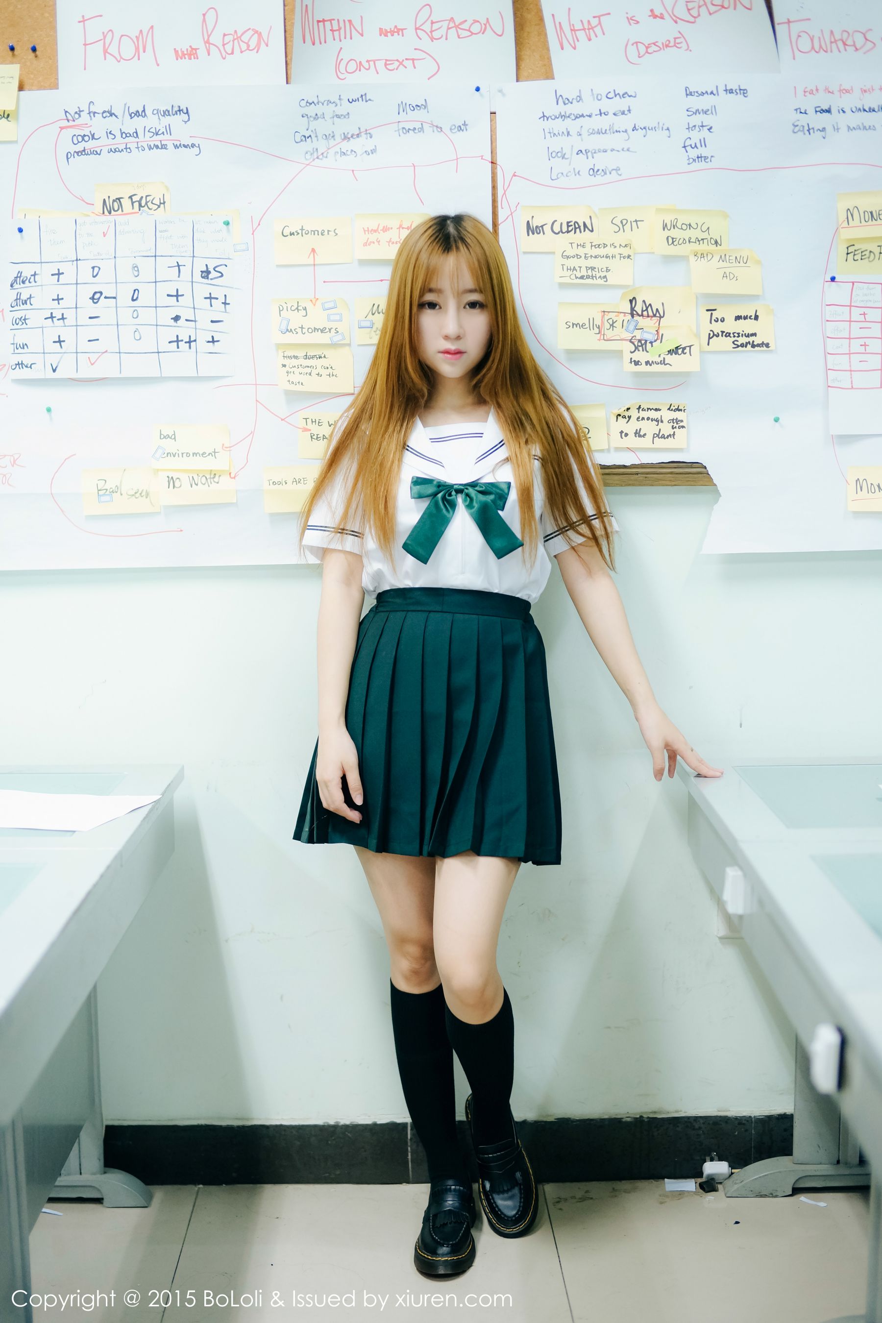 王语纯《JK制服》 [BoLoli波萝社] Vol.035 写真集_第3张