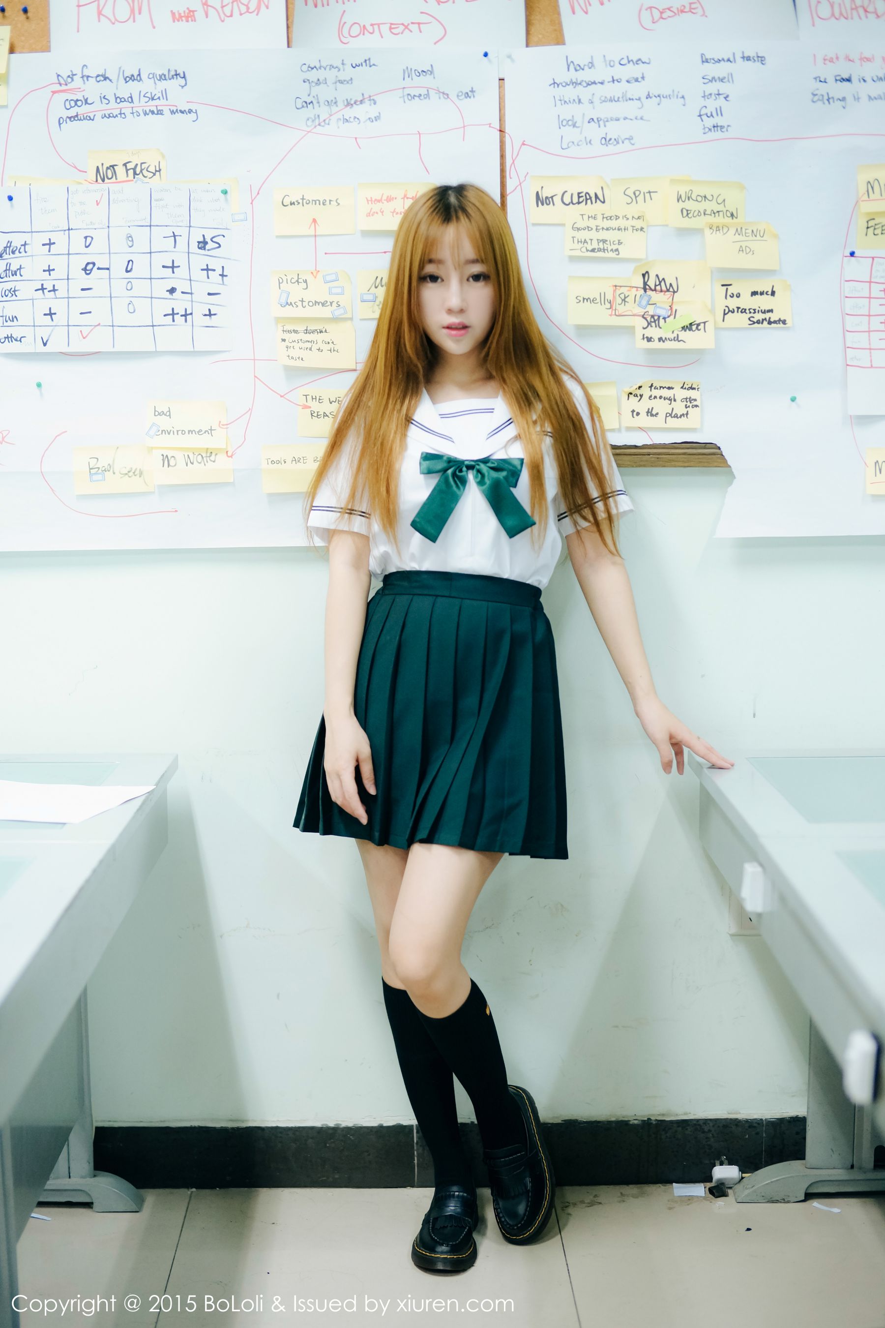 王语纯《JK制服》 [BoLoli波萝社] Vol.035 写真集_第4张