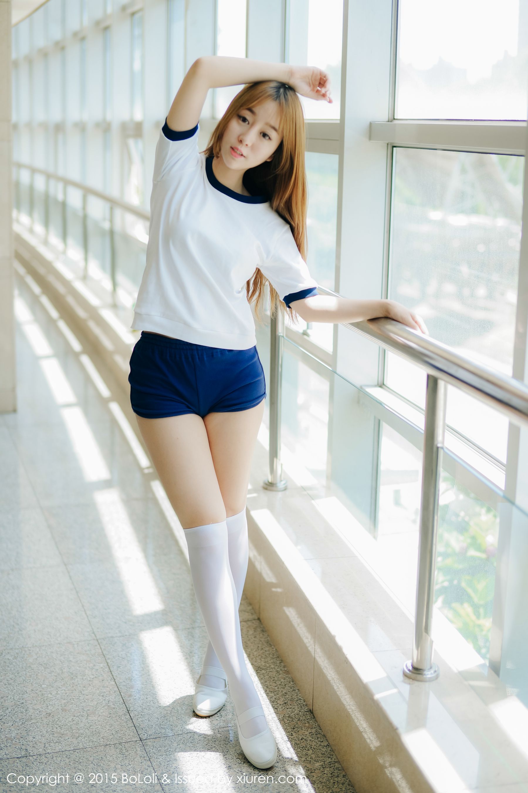王语纯《校园体操服系列~》 [BoLoli波萝社] Vol.038 写真集_第4张