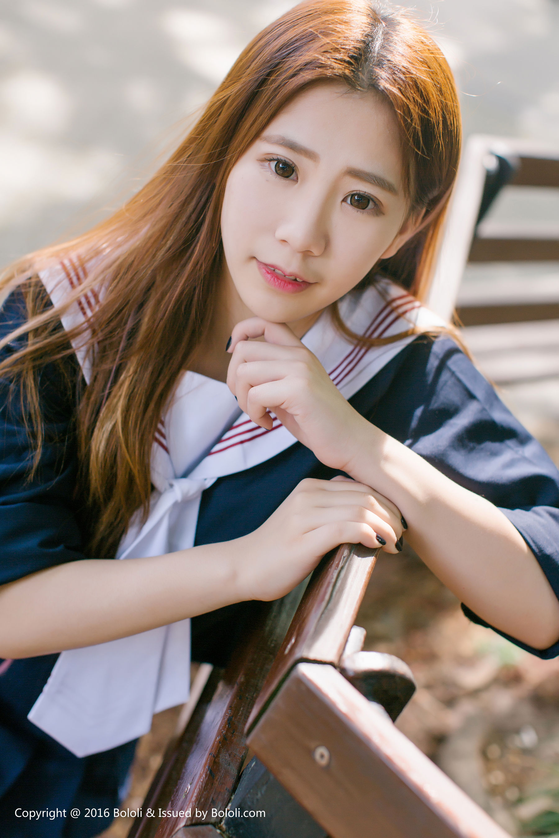 董晨莉《校花女神街拍》 [Kimoe激萌文化] KIM024_第1张