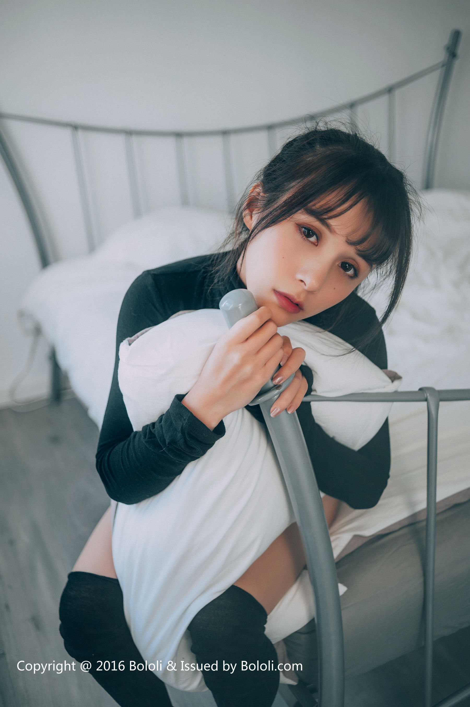 夏美酱《黑色诱惑》 [Bololi波萝社] BOL.029_第4张