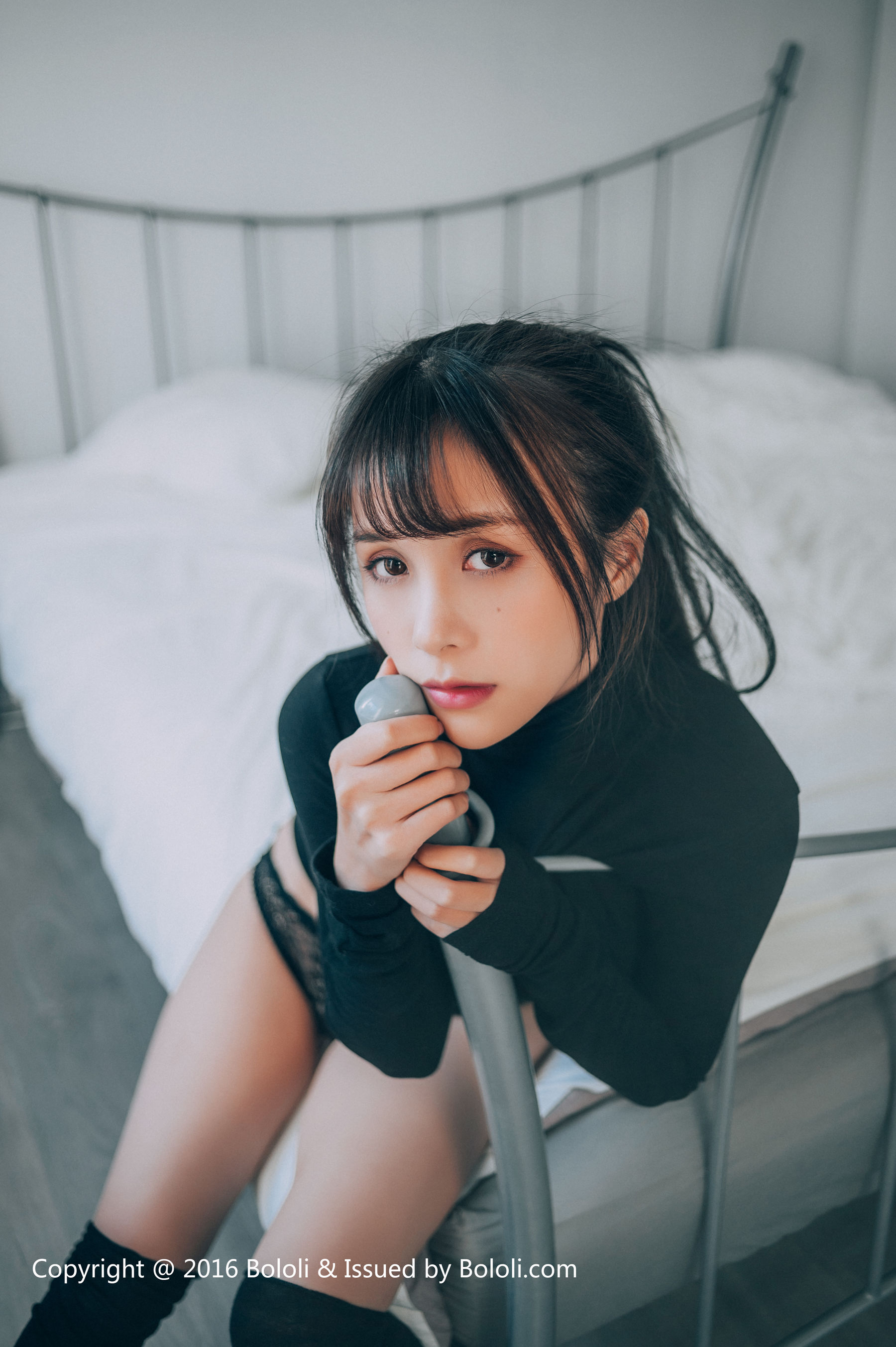 夏美酱《黑色诱惑》 [Bololi波萝社] BOL.029_第5张