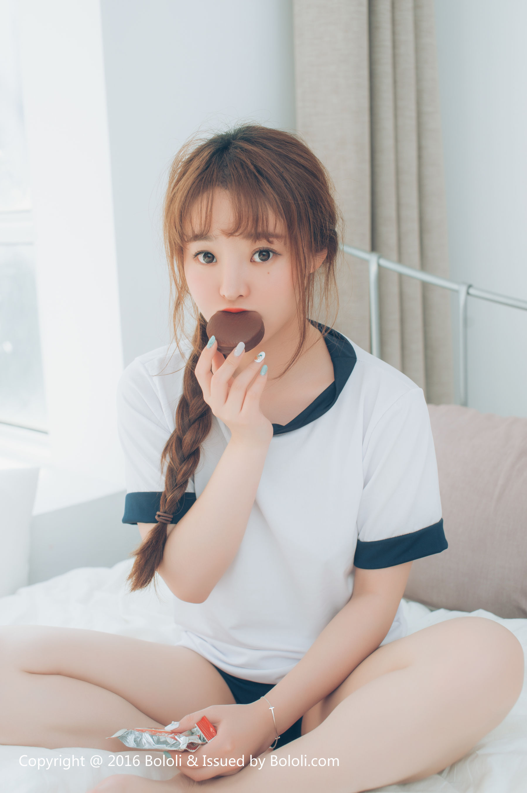 柳侑绮、夏美酱《七宝夏美双人姊妹花》 [Bololi波萝社] BOL.077_第3张