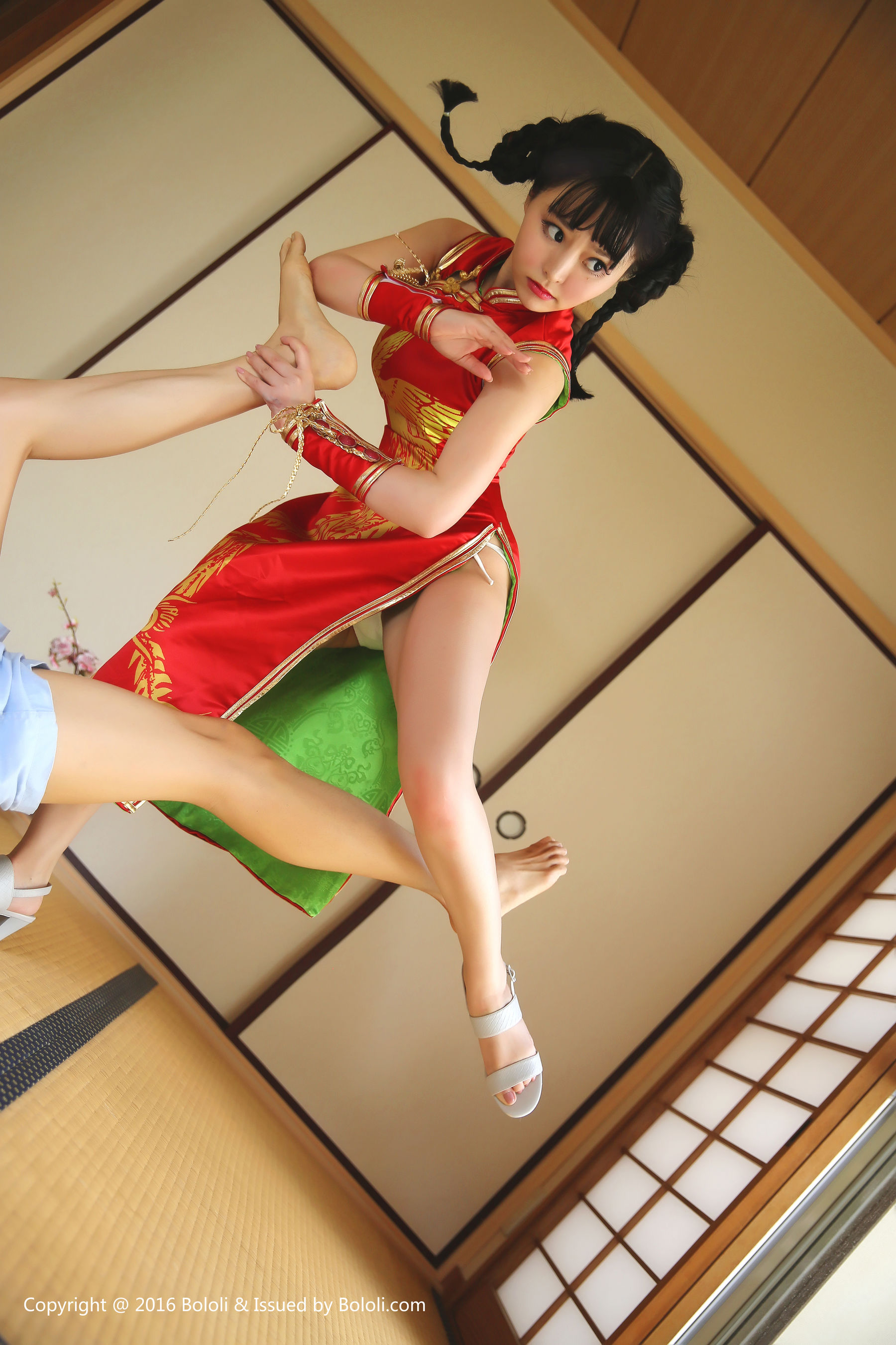 柳侑绮《COS死或生方丽凤(雷芳)》 [Bololi波萝社] BOL.078_第3张