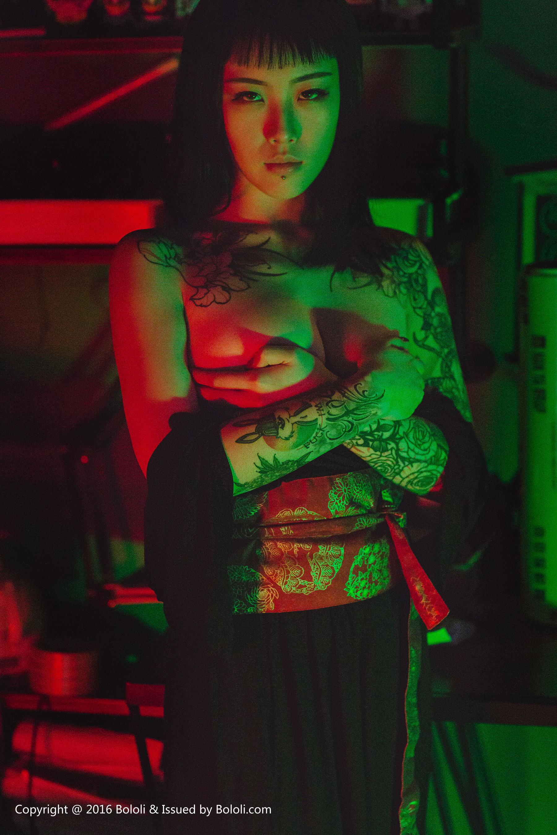 王思匀《纹身少女的风情》 [Bololi波萝社] BOL.087_第1张