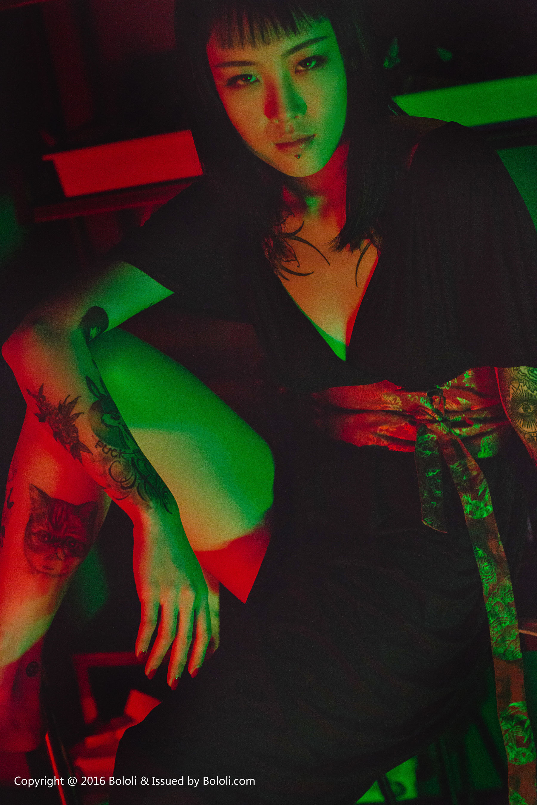 王思匀《纹身少女的风情》 [Bololi波萝社] BOL.087_第3张