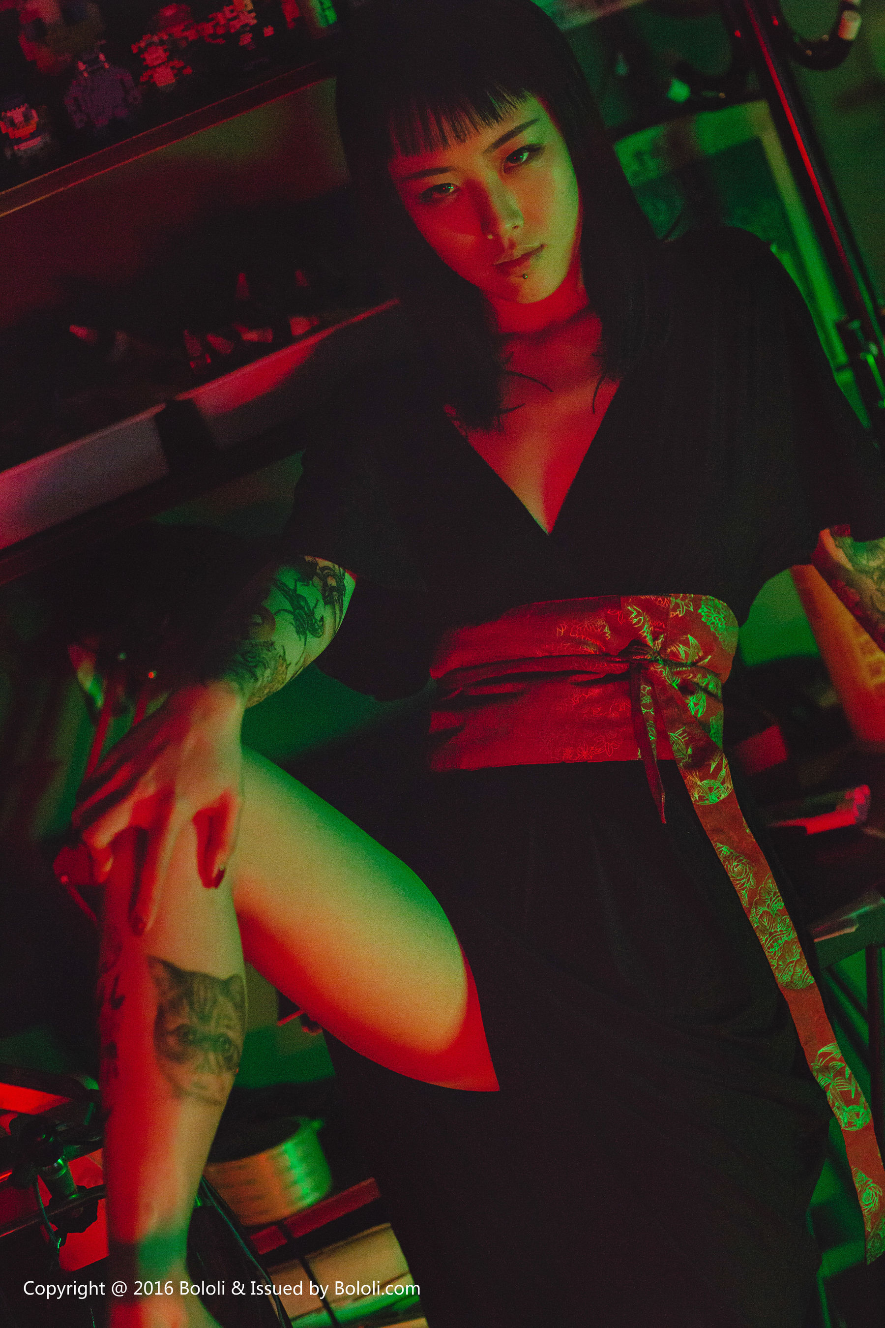 王思匀《纹身少女的风情》 [Bololi波萝社] BOL.087_第4张