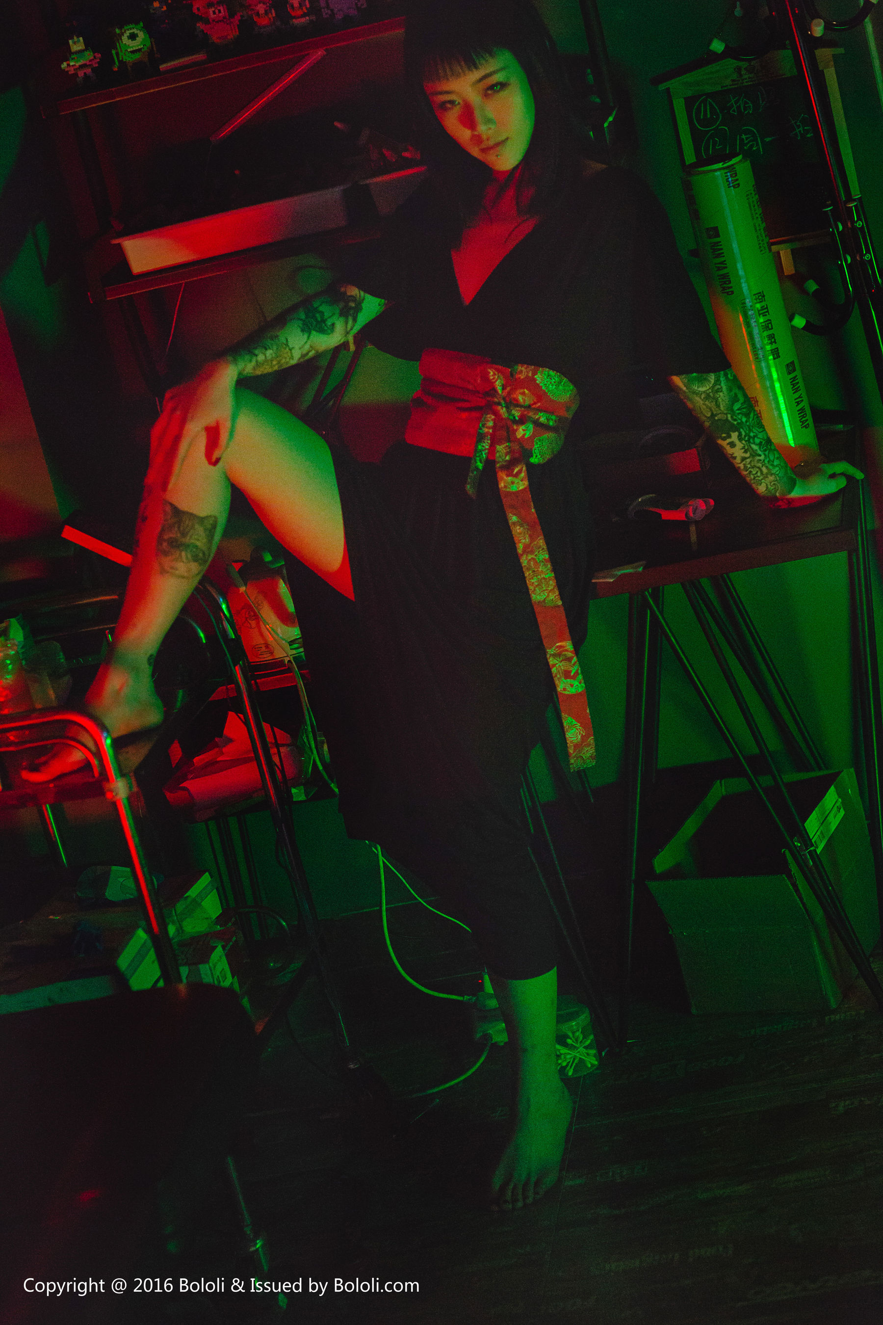 王思匀《纹身少女的风情》 [Bololi波萝社] BOL.087_第5张