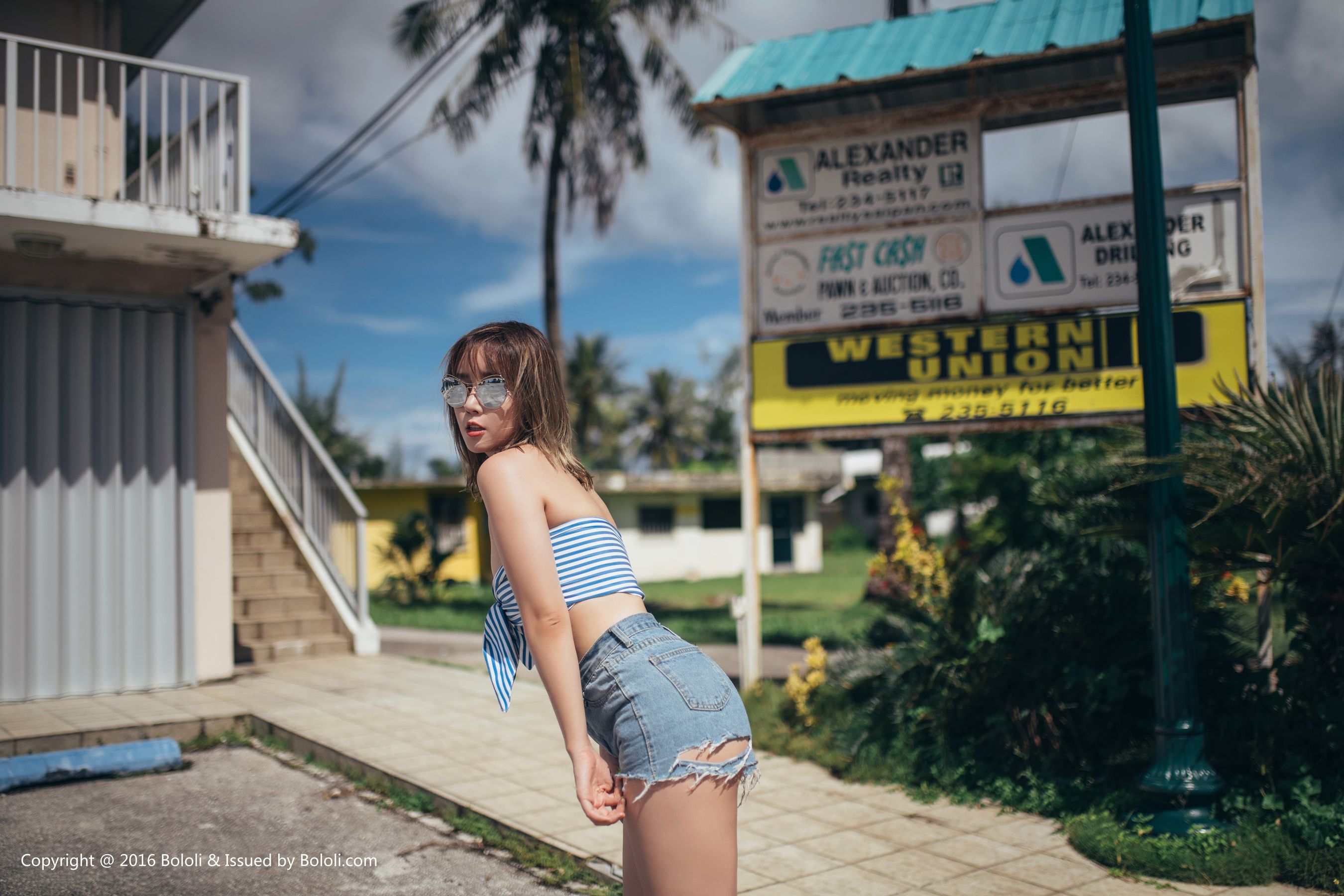 王雨纯《诱惑沙滩》 [波萝社BoLoli] BOL.124_第1张