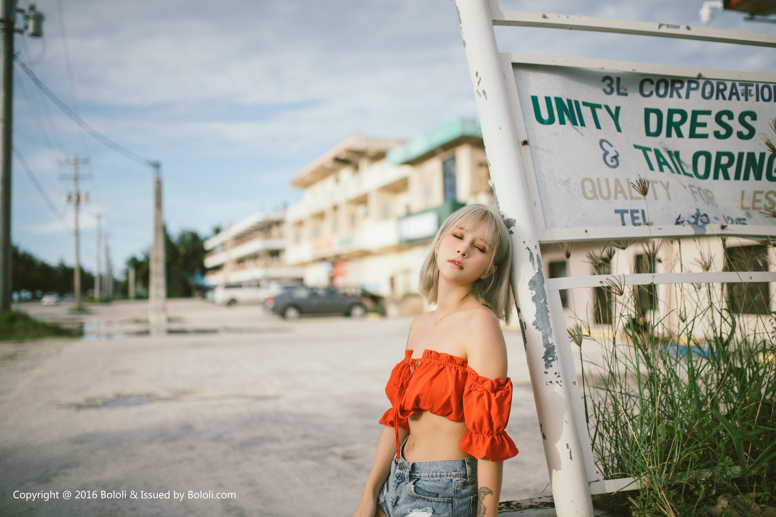 夏美酱《夏日骄阳》 [波萝社BoLoli] BOL.130_第2张