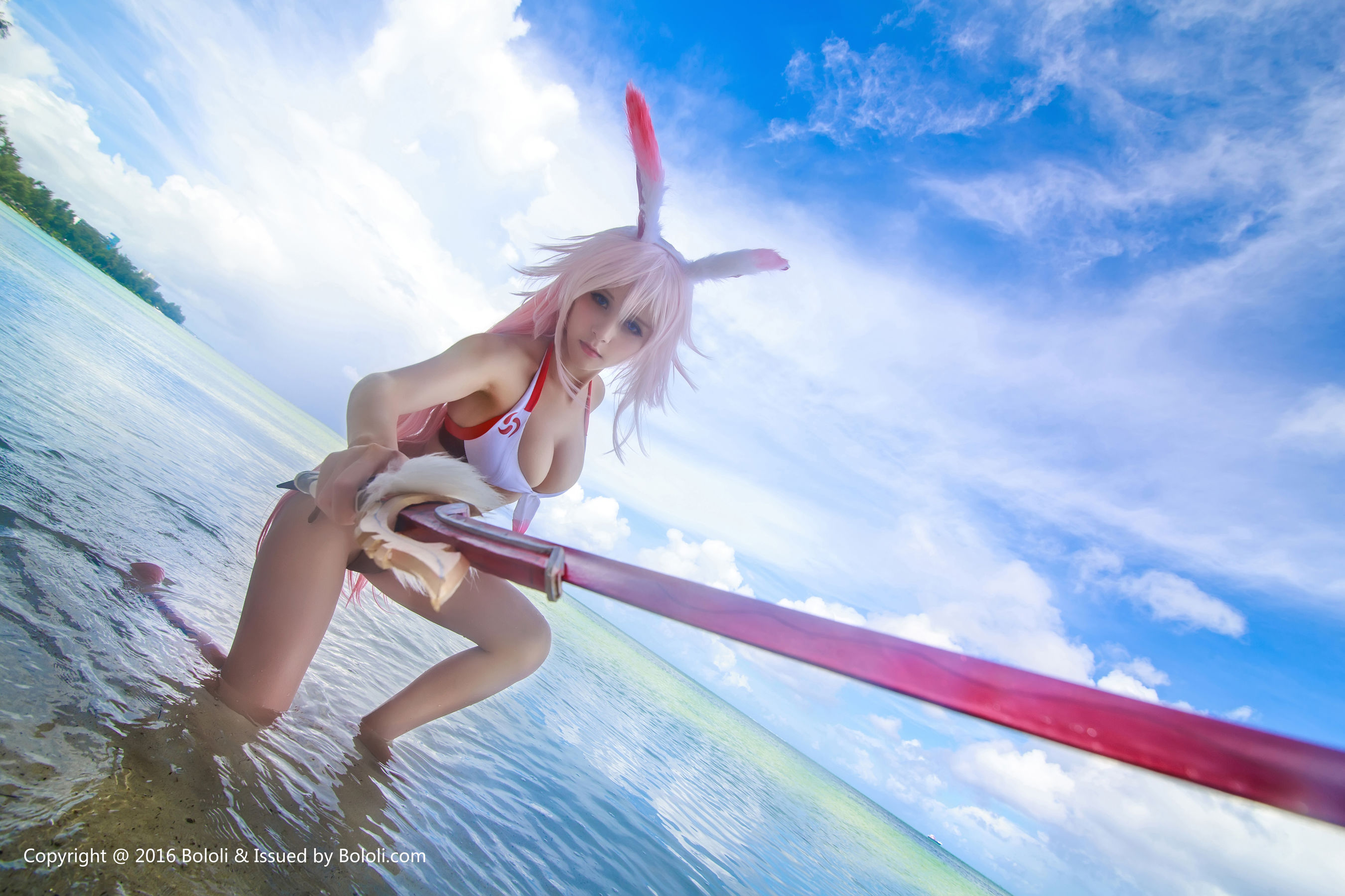 夏美酱《八重樱》 [波萝社BoLoli] BOL134_第1张