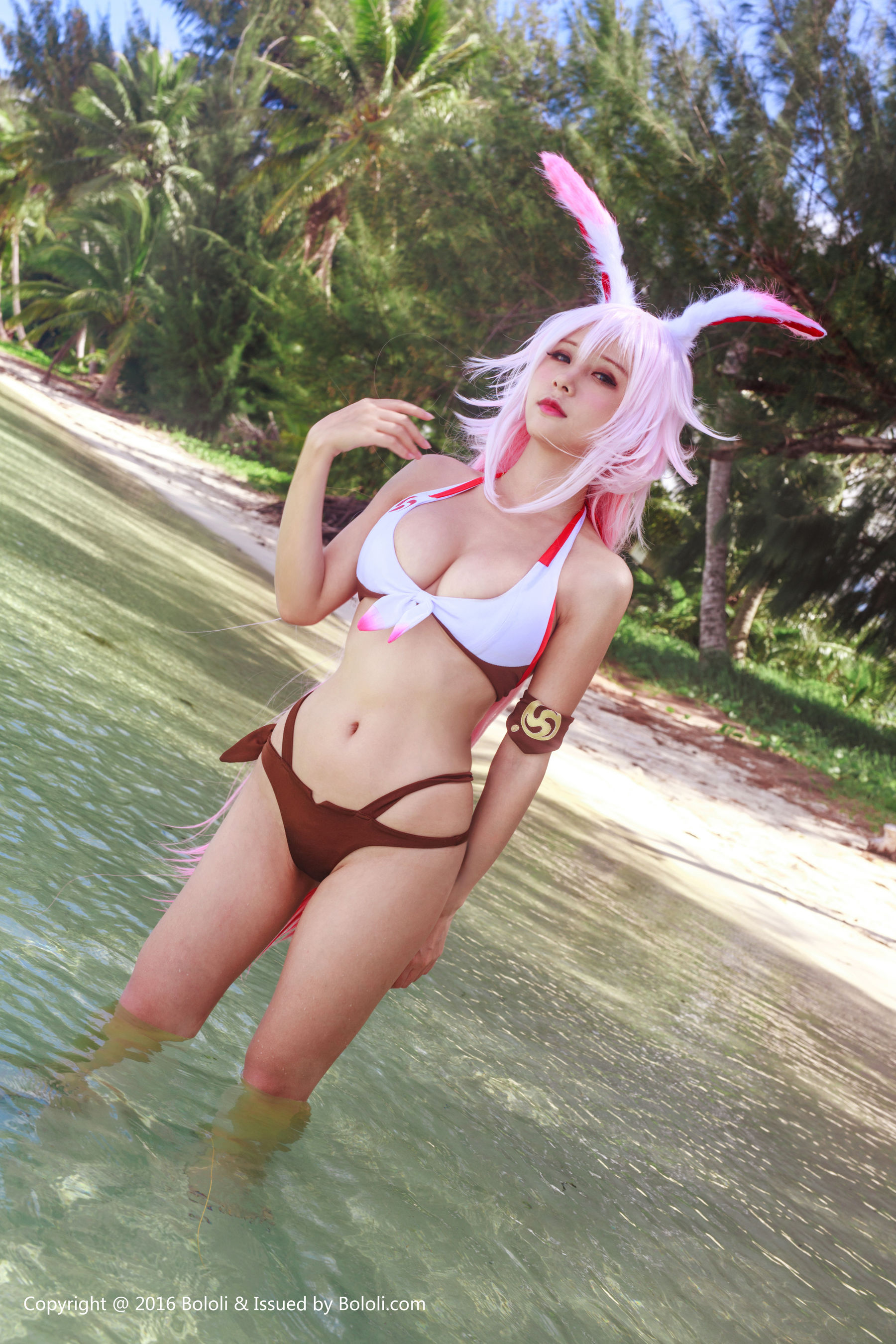 夏美酱《八重樱》 [波萝社BoLoli] BOL134_第3张