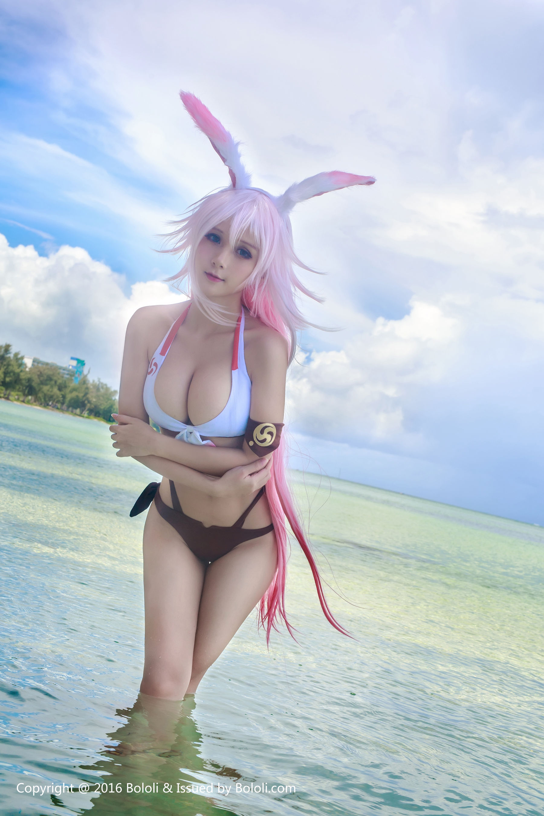 夏美酱《八重樱》 [波萝社BoLoli] BOL134_第4张