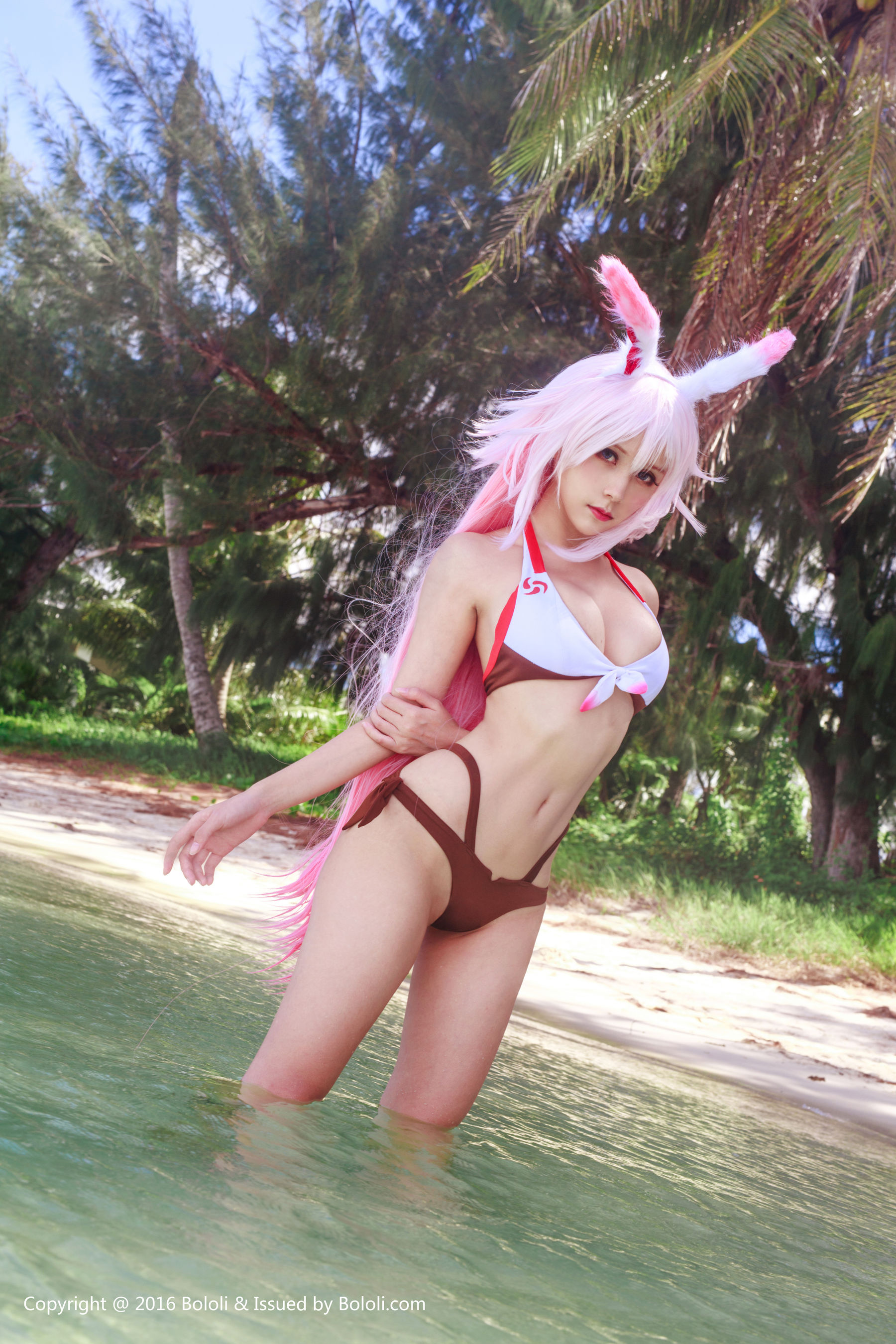 夏美酱《八重樱》 [波萝社BoLoli] BOL134_第5张