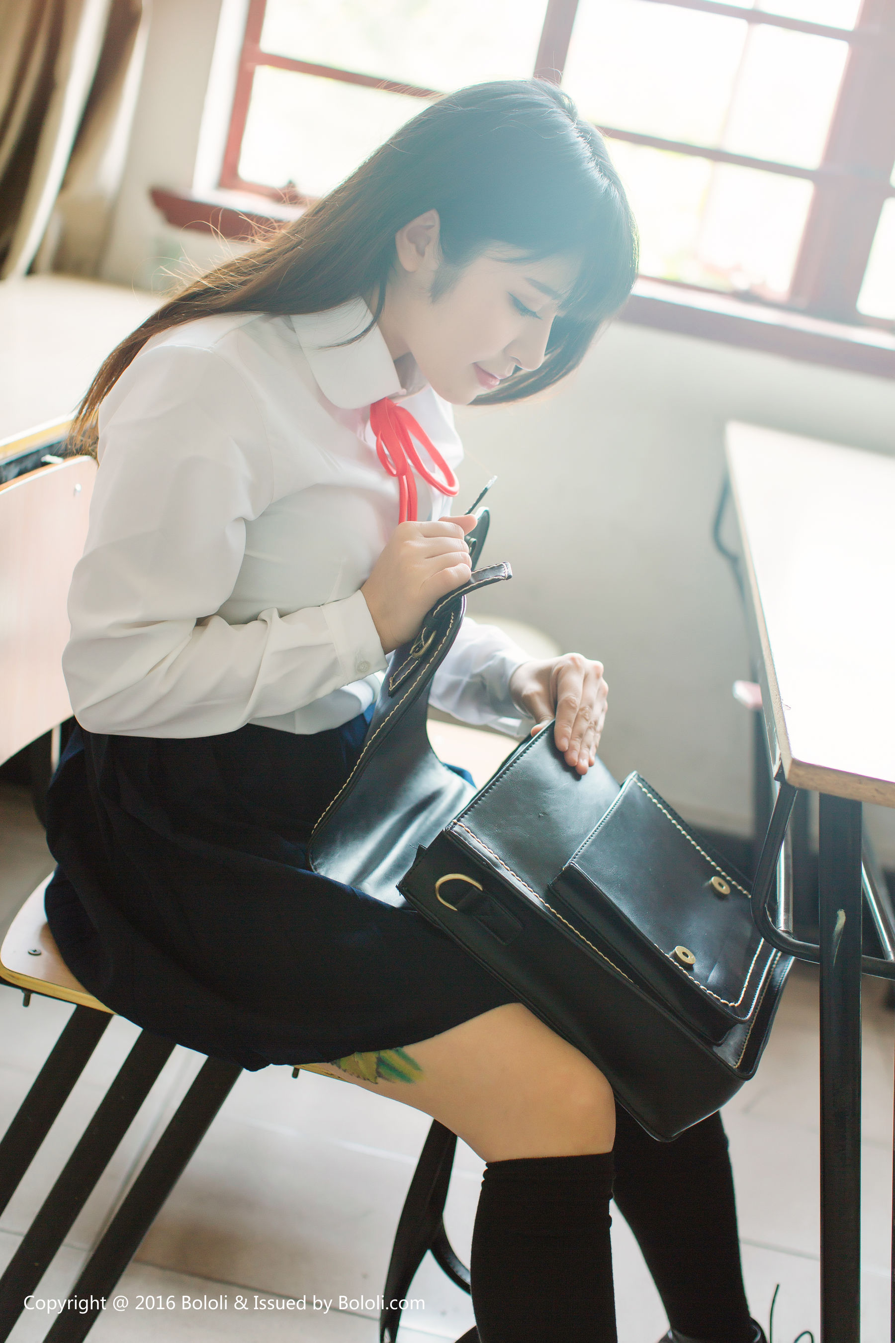 豆豆《校服女生》 [Kimoe激萌文化] KIM019_第4张