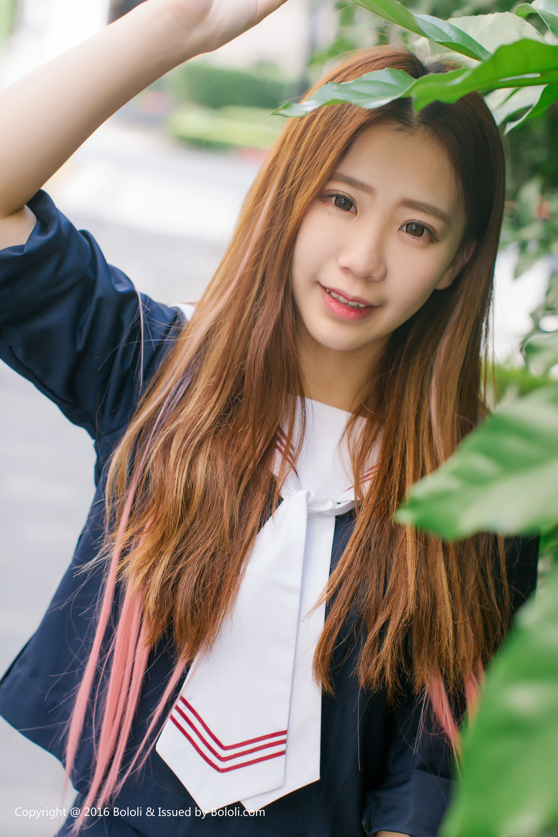 董晨莉《校花女神街拍》 [Kimoe激萌文化] KIM024_第3张