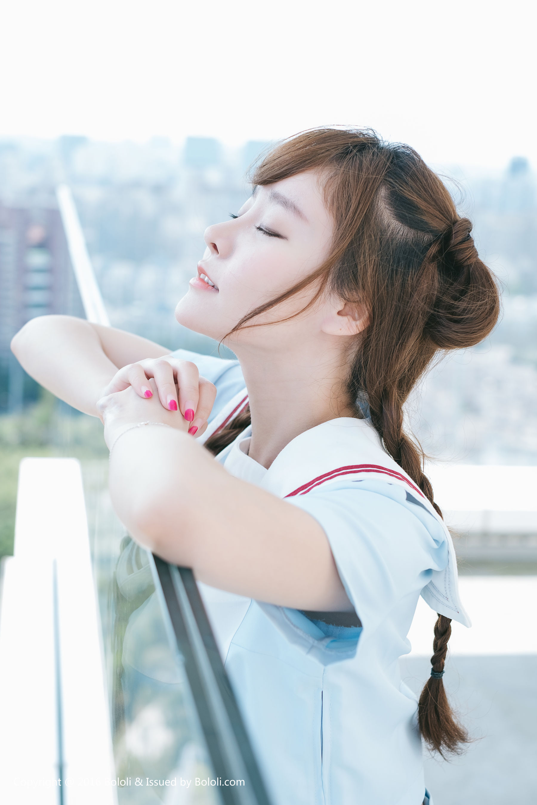 柳侑绮《日系校服少女》 [激萌文化Kimoe] Vol.025_第2张