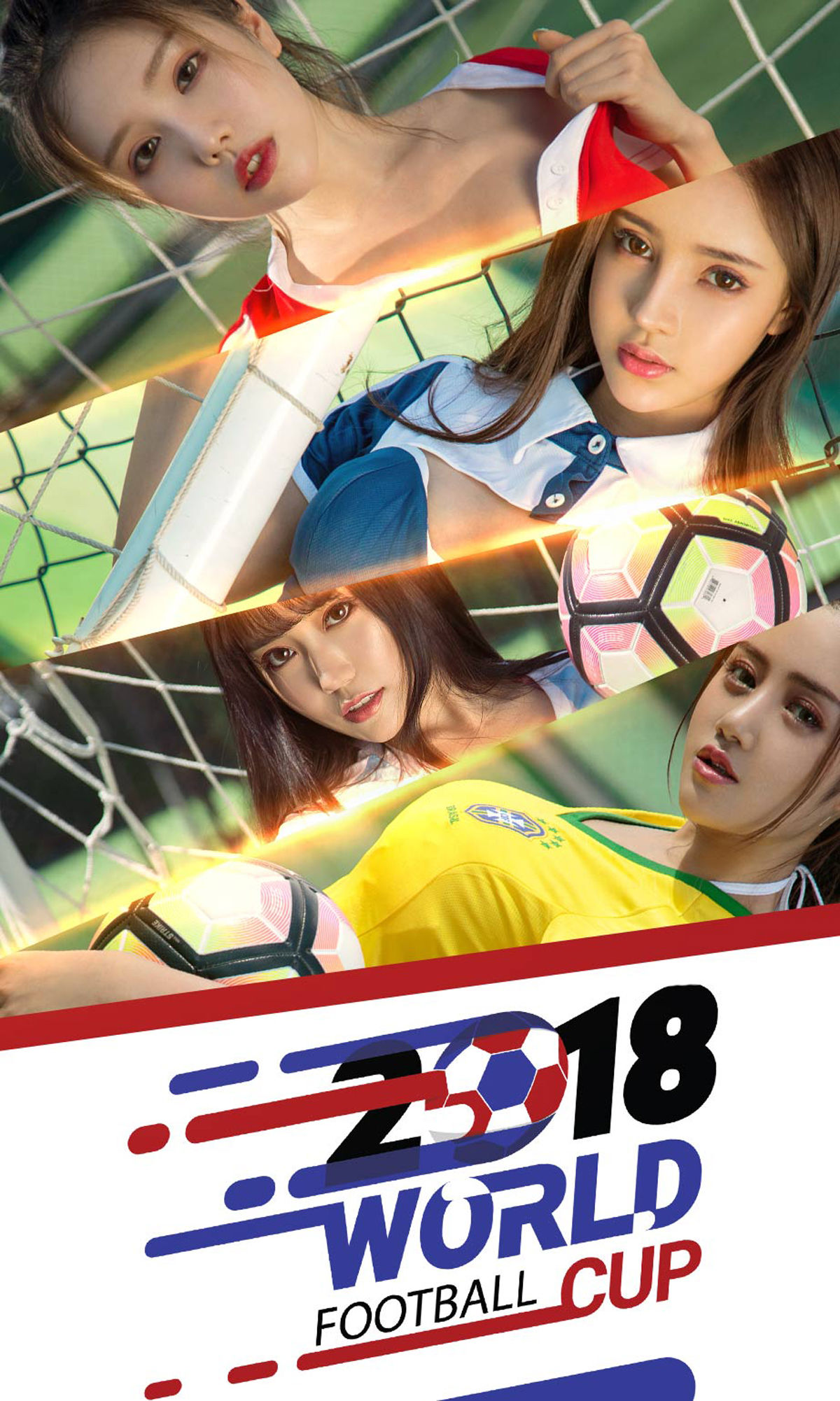 妮小妖/果冻/程瑜西/陈亦菲/Gaia《看球啦！》 [尤果圈爱尤物] No.1143_第1张