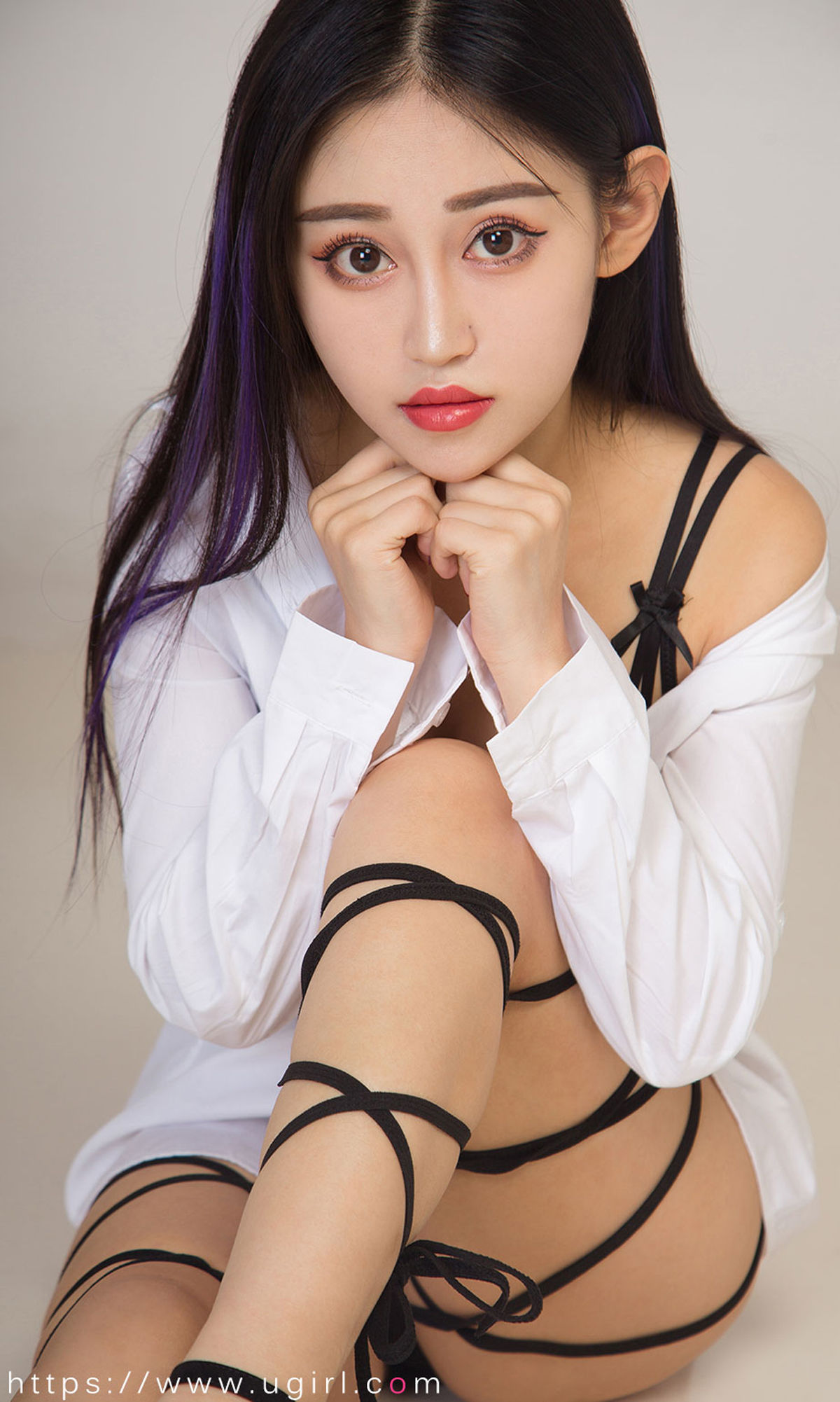 [尤果圈爱尤物] No.1643 陈思琪&米米&梦妮&萌琪琪&芷妃儿&小黑&苏沫 爱到嘴角上扬_第2张