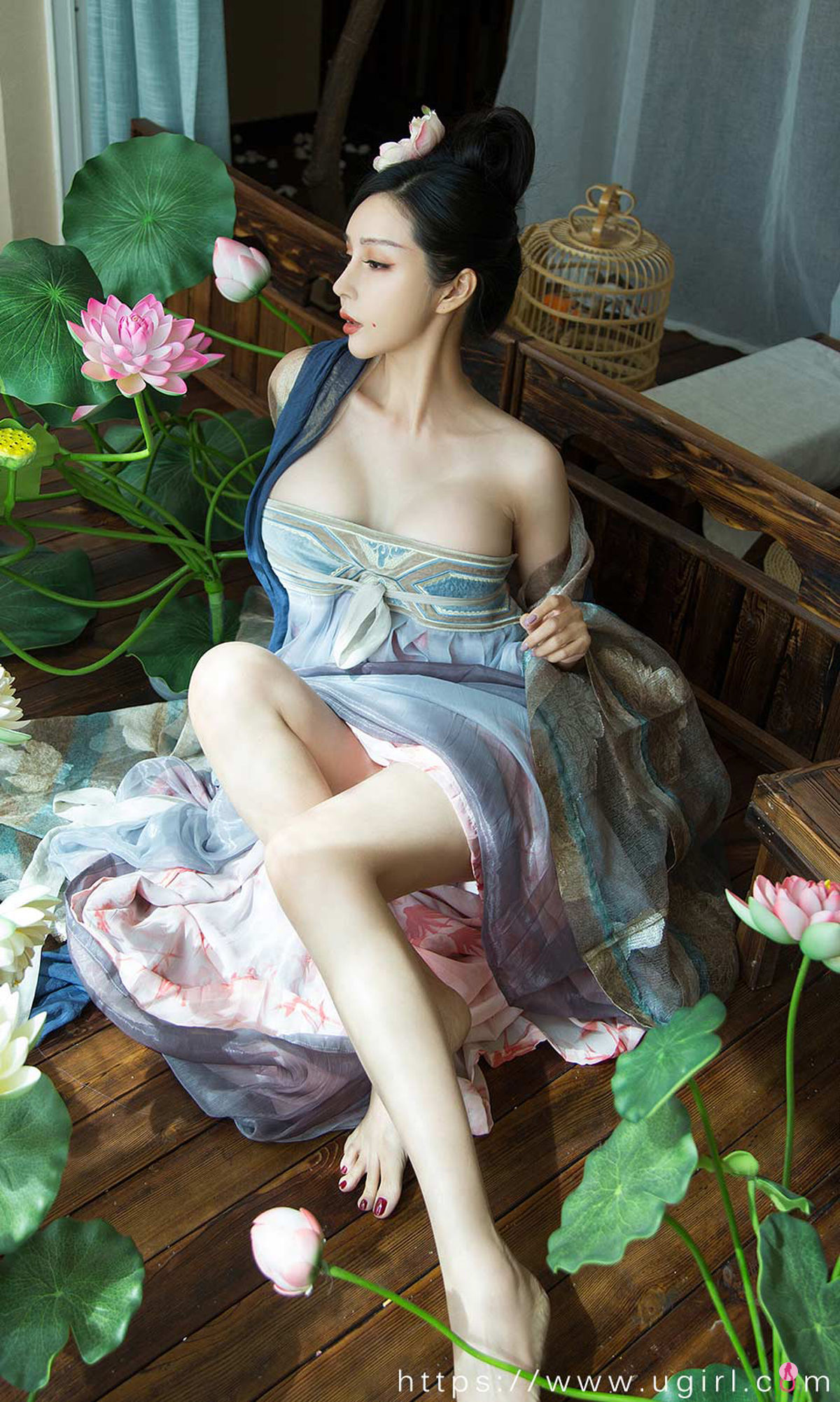 [尤果圈爱尤物Ugirls] No.2152 孟十朵&田冰冰&妮小妖 织女梦_第2张