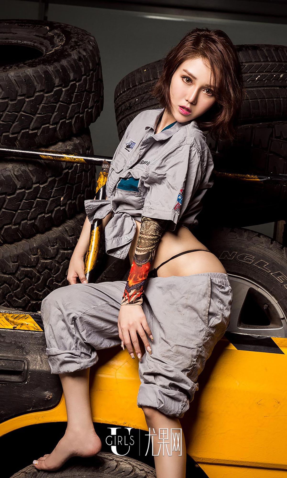 王尔琳《修车还得是嫩妞儿》 [爱尤物Ugirls] No.413_第5张