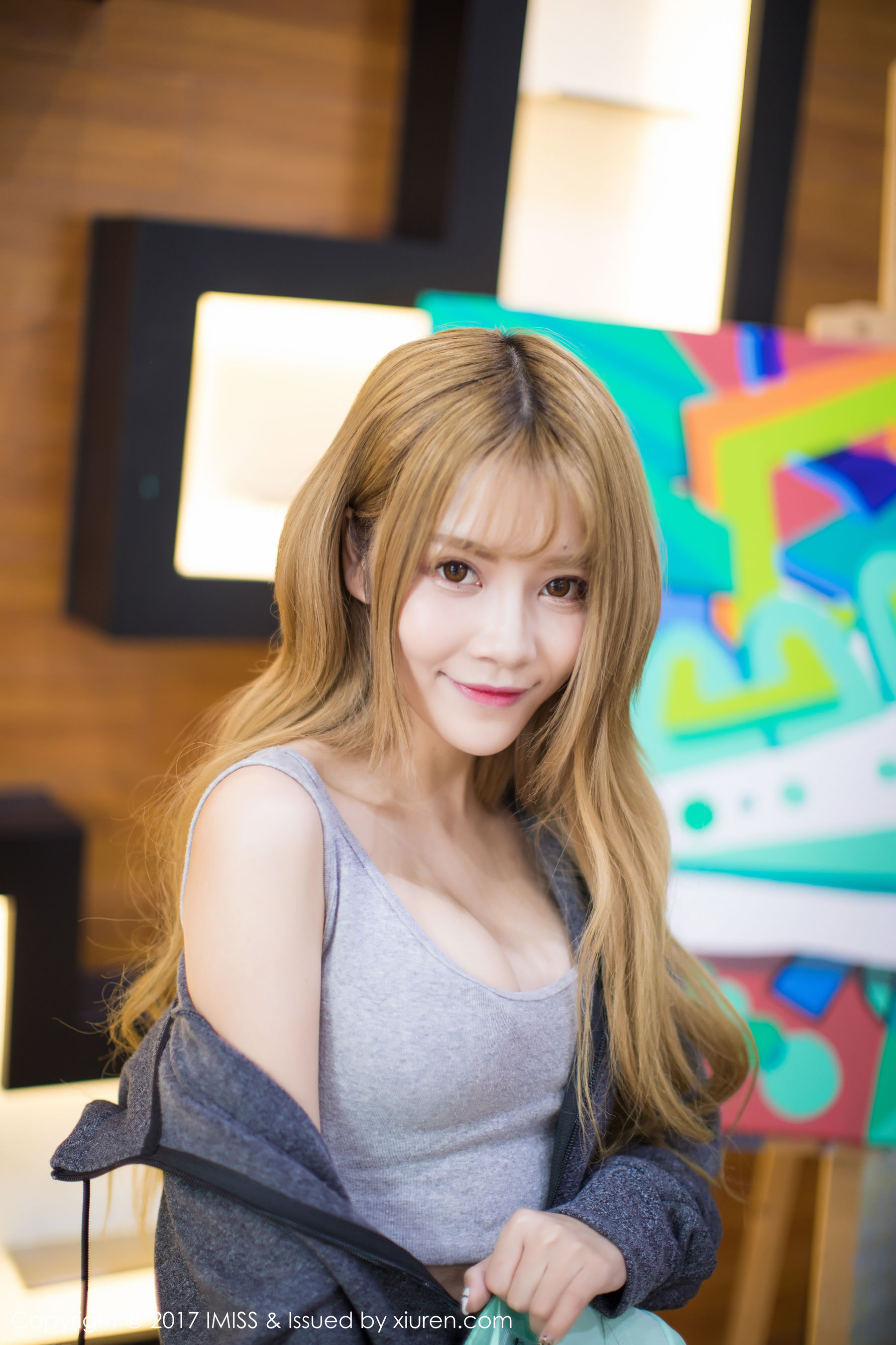 模特夏正正首套 [爱蜜社IMISS] VOL.172_第1张