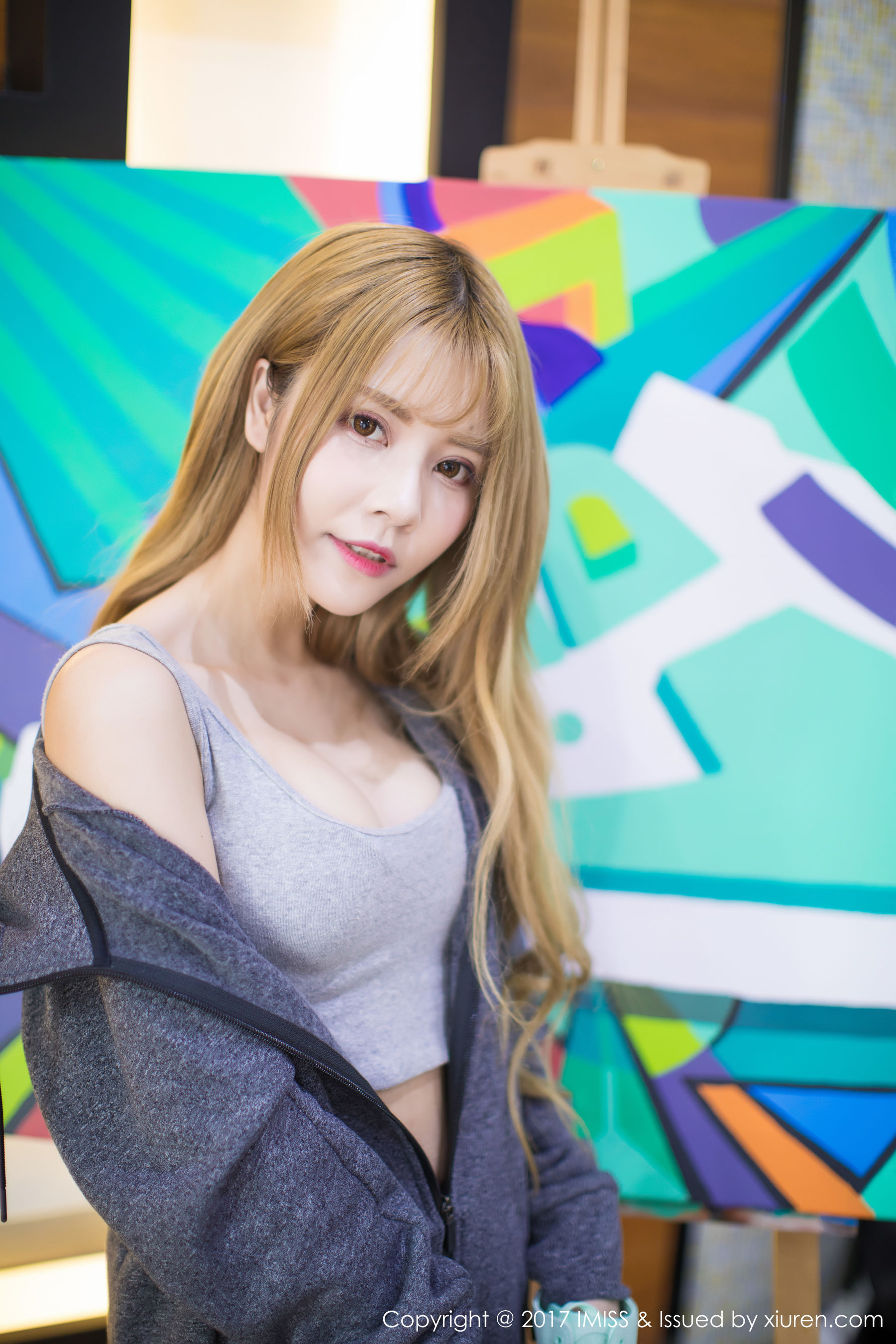 模特夏正正首套 [爱蜜社IMISS] VOL.172_第2张