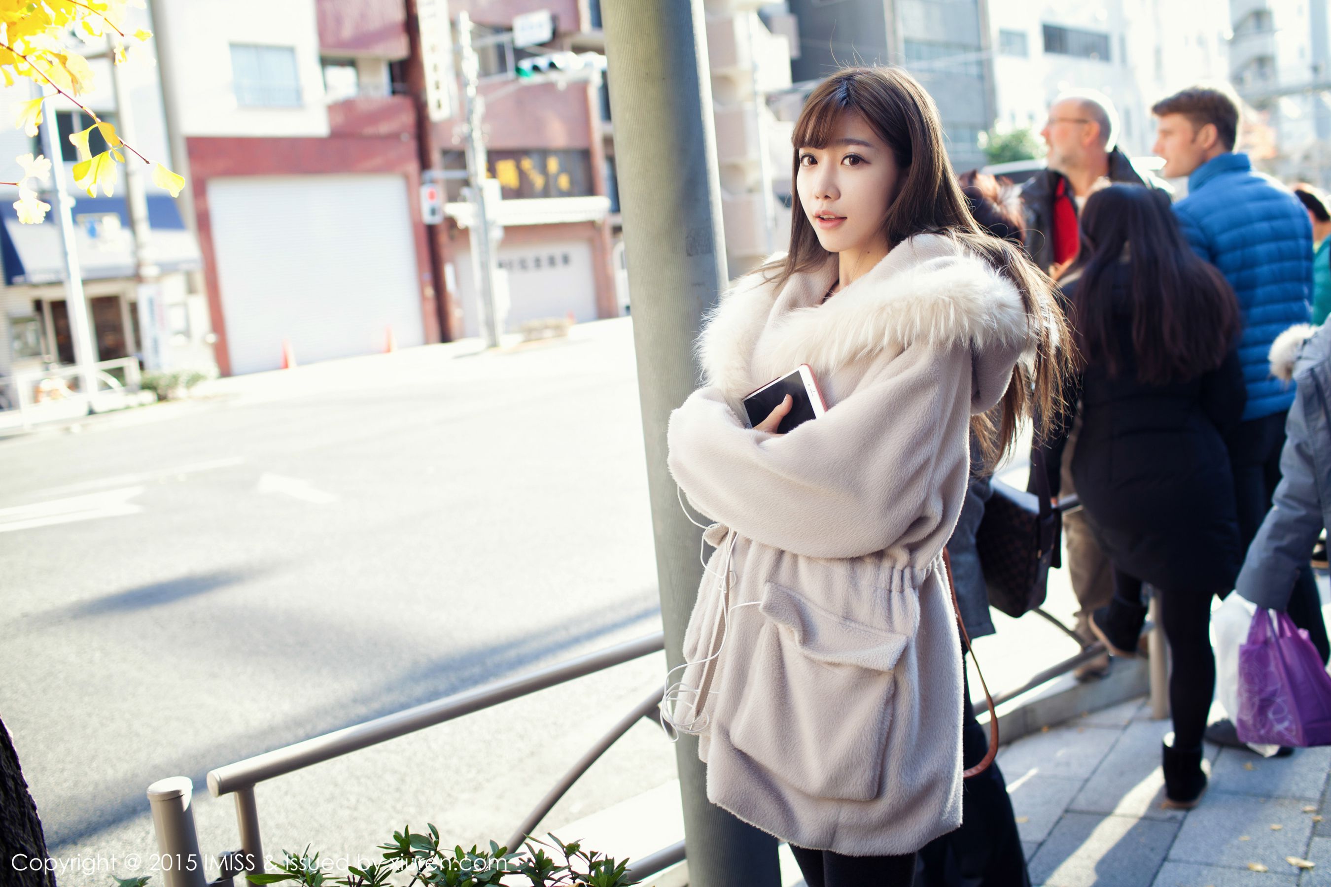 网红陈潇《日本之旅街拍》 [爱蜜社IMiss] Vol.010_第3张