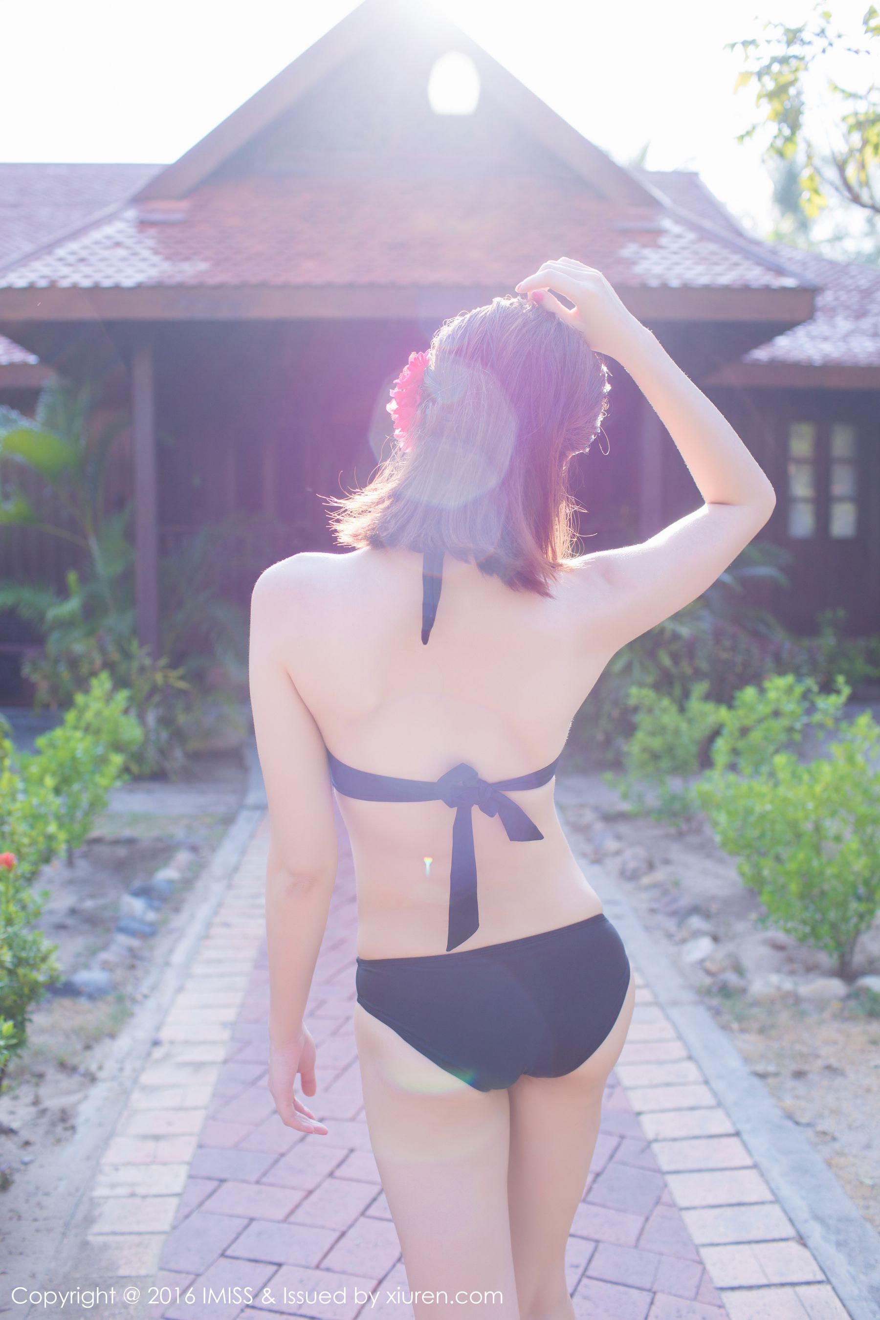 Sandy陈天扬《花仙子般比基尼系列》 [爱蜜社IMiss] Vol.087_第3张