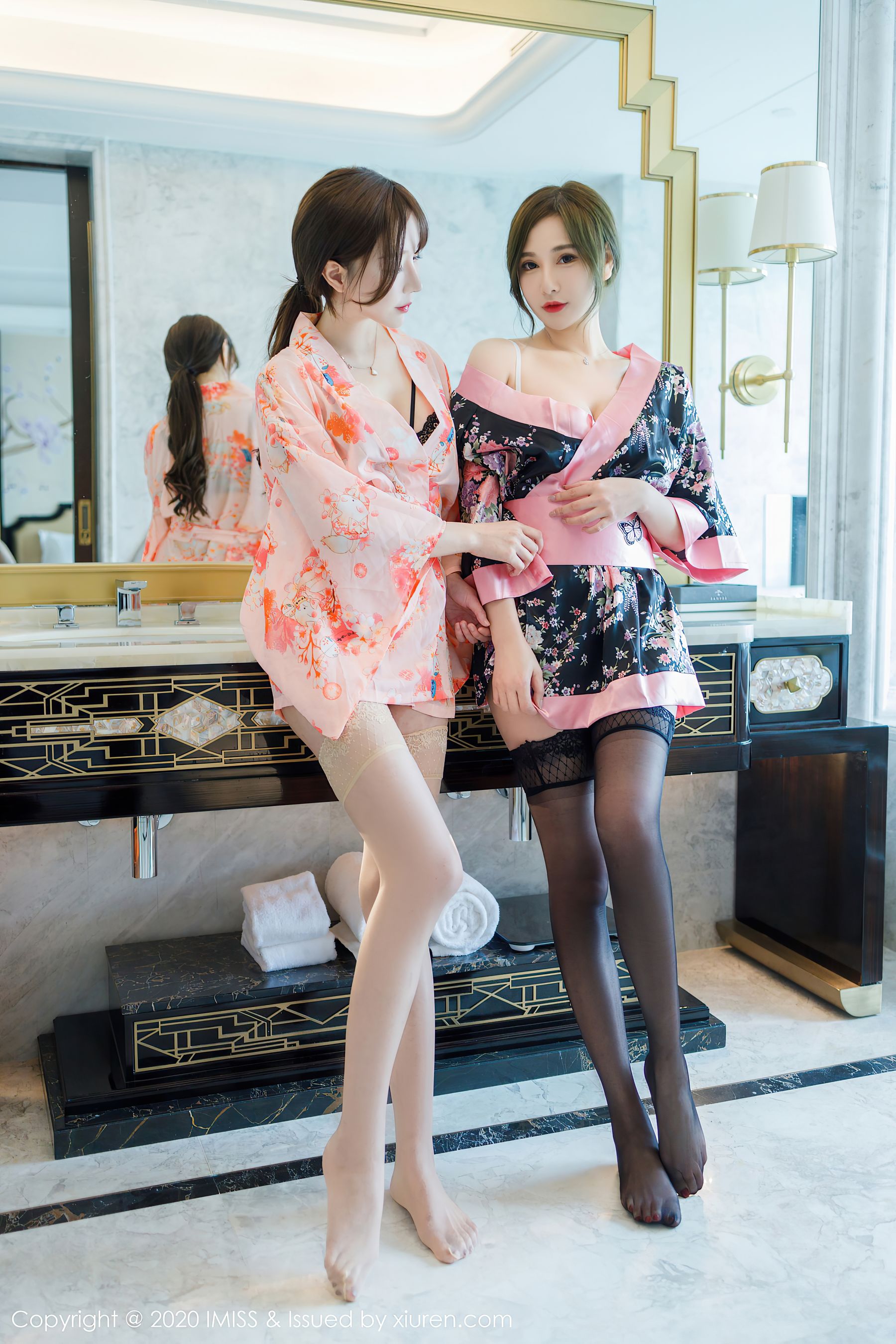 [爱蜜社IMiss] Vol.493 @Lavinia肉肉&@LindaLinda_第1张