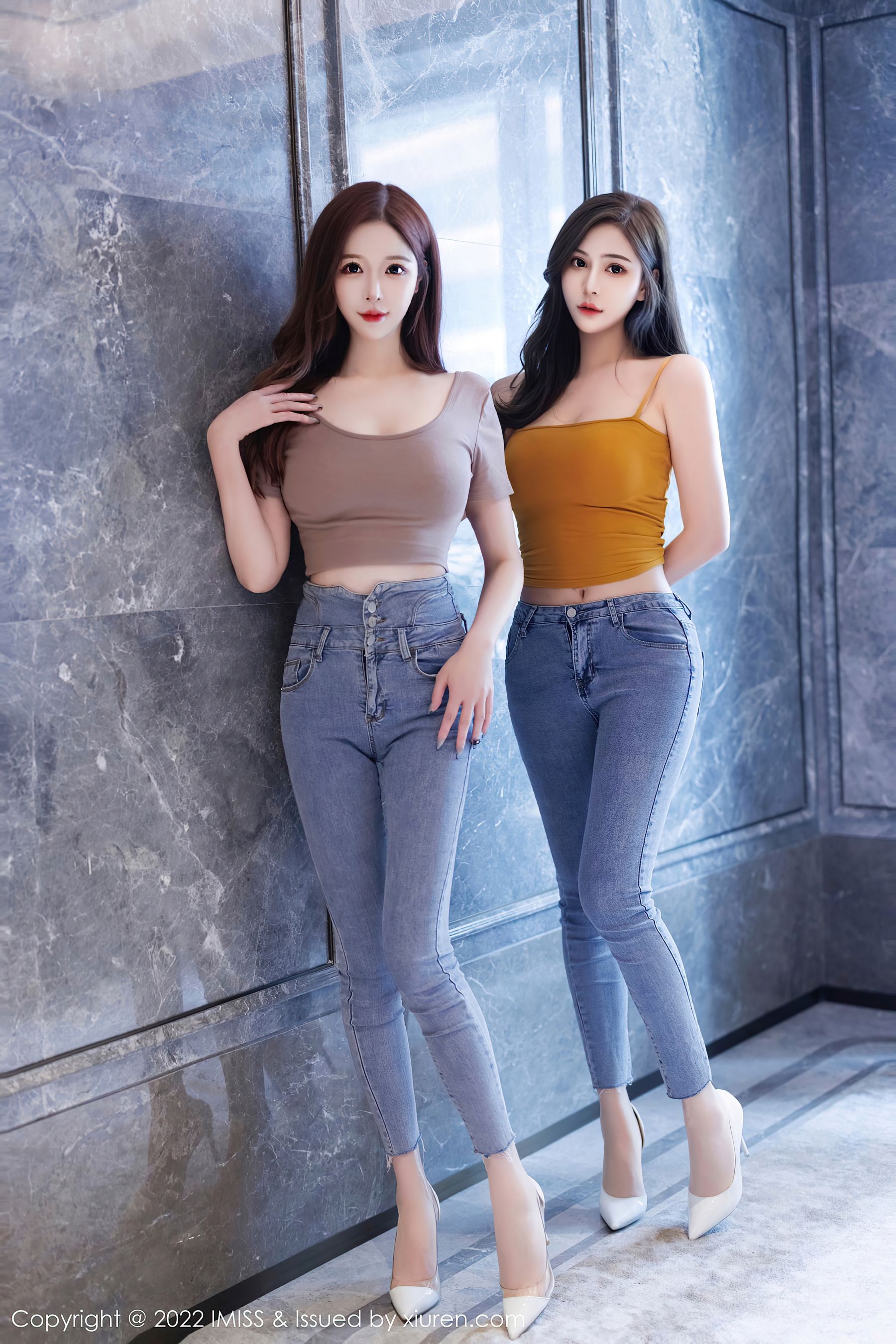 [爱蜜社IMiss] Vol.697 @Lavinia肉肉&@LindaLinda 模特合集_第1张