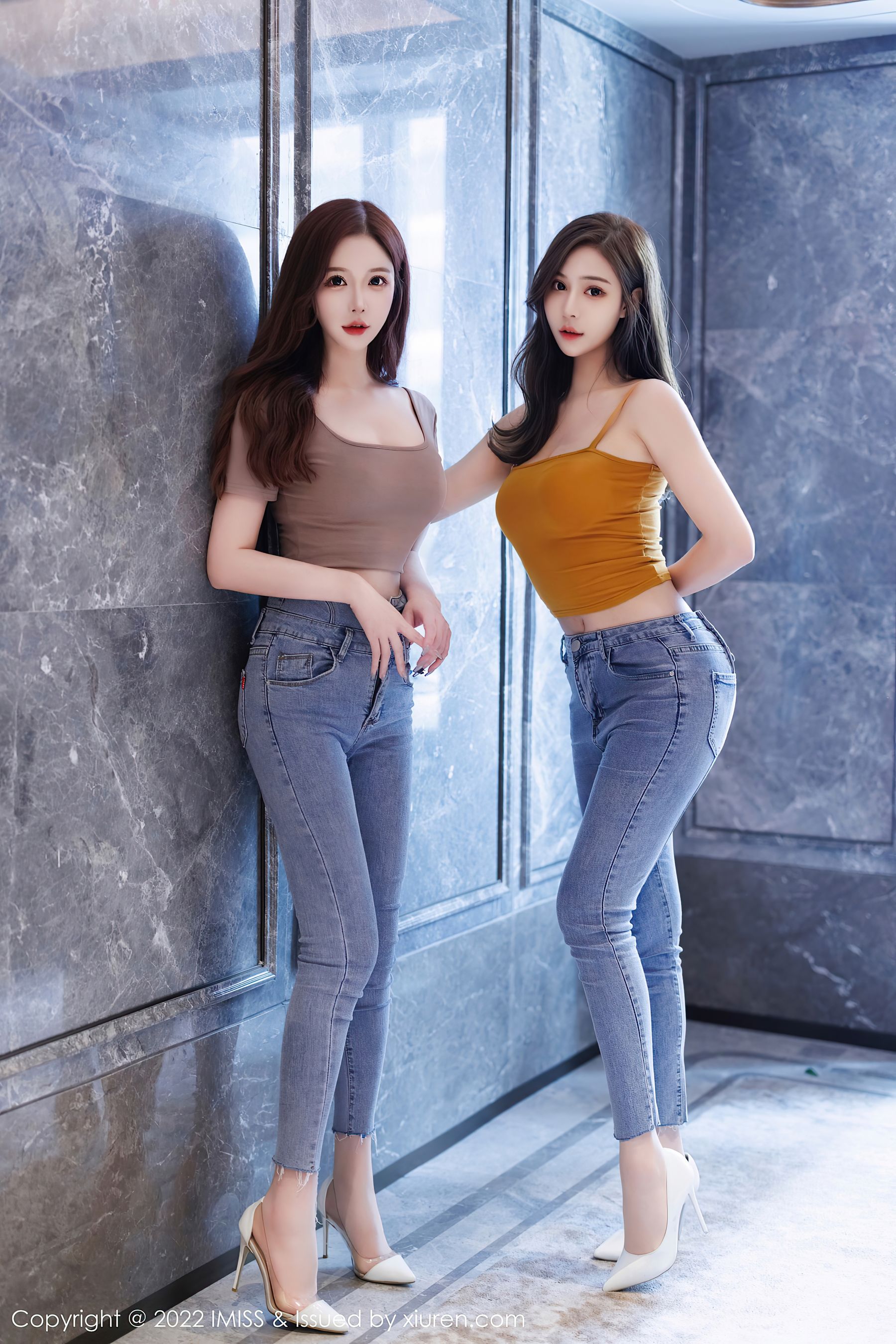[爱蜜社IMiss] Vol.697 @Lavinia肉肉&@LindaLinda 模特合集_第2张