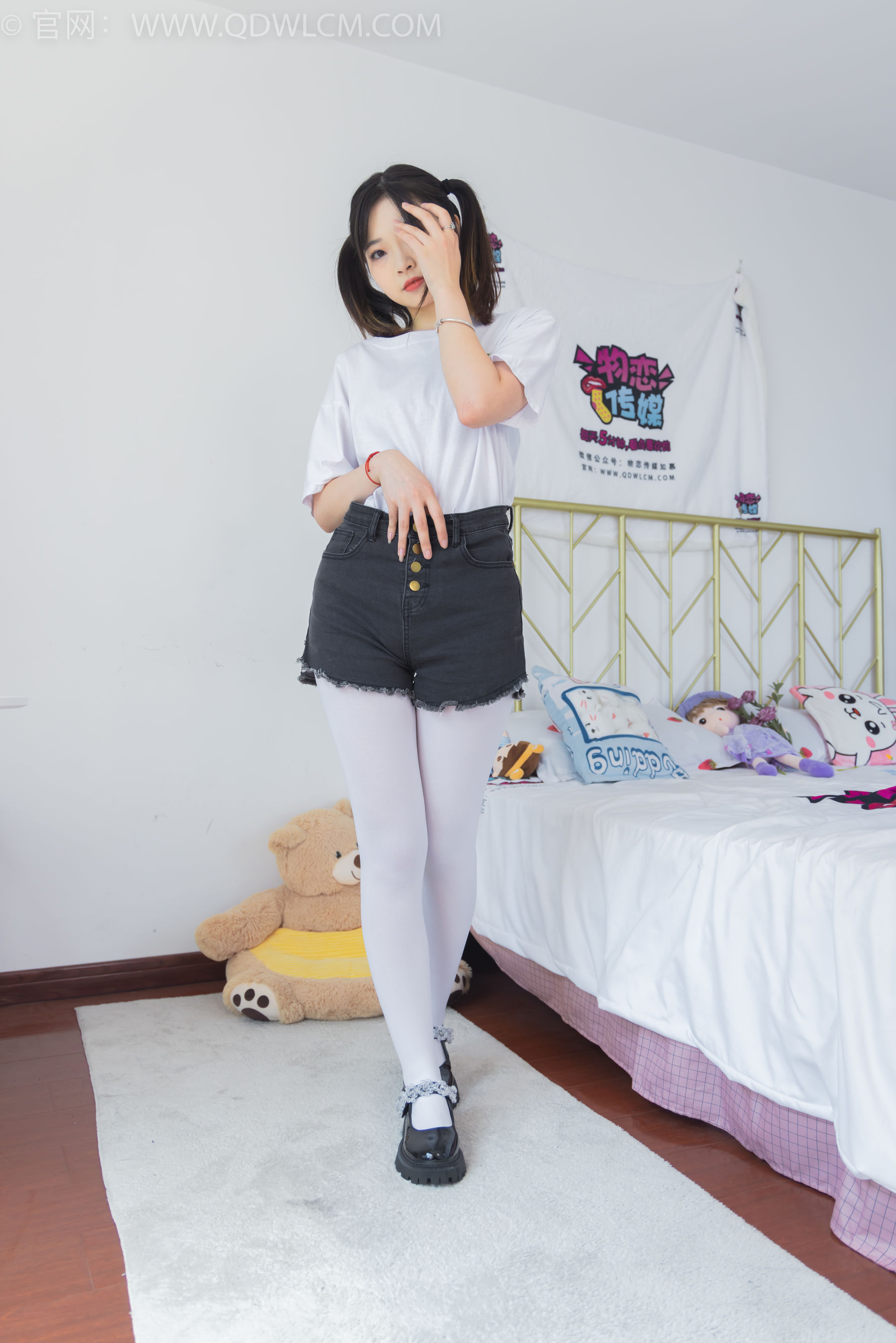 物恋传媒 No.1451 挽挽-俏皮双马尾_第1张