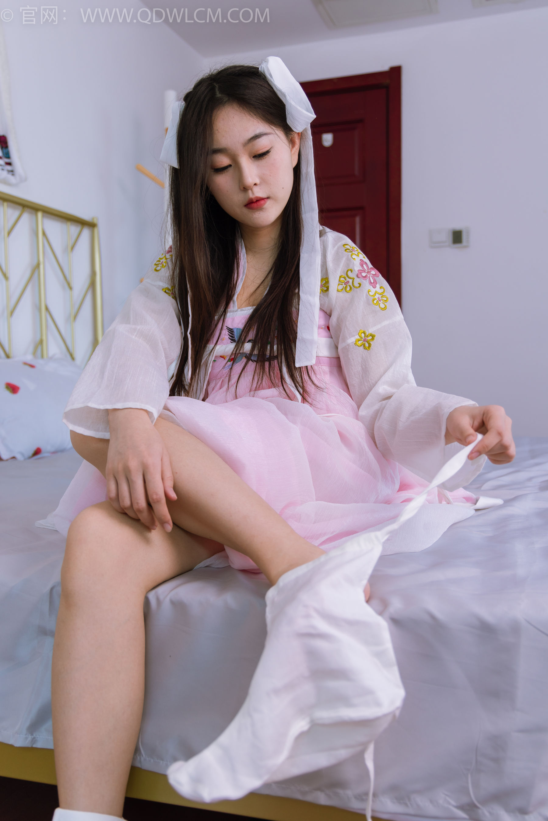 物恋传媒 No.1484 美兔-杏花微雨_第5张