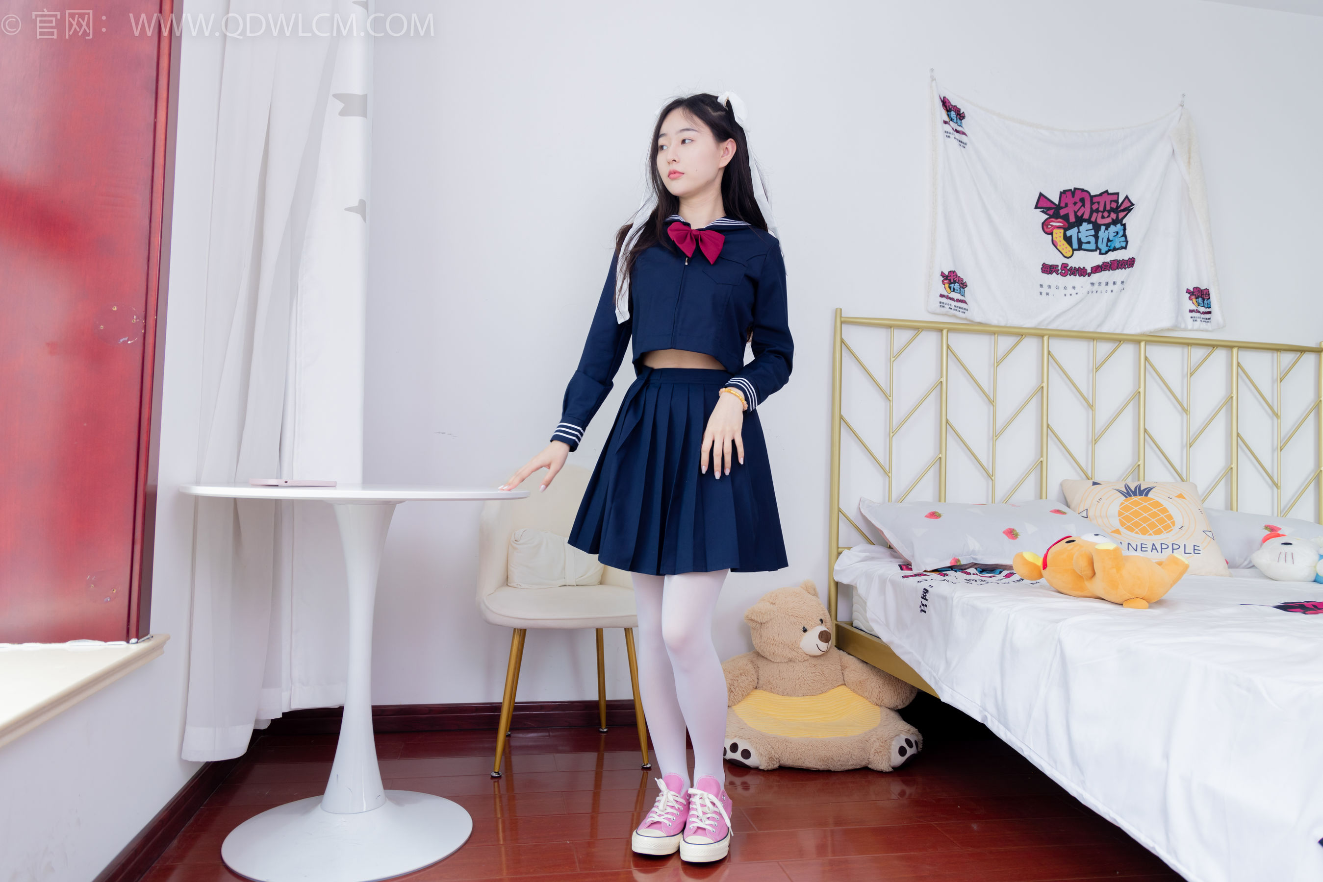 物恋传媒 No.1544 美兔-学院少女_第2张