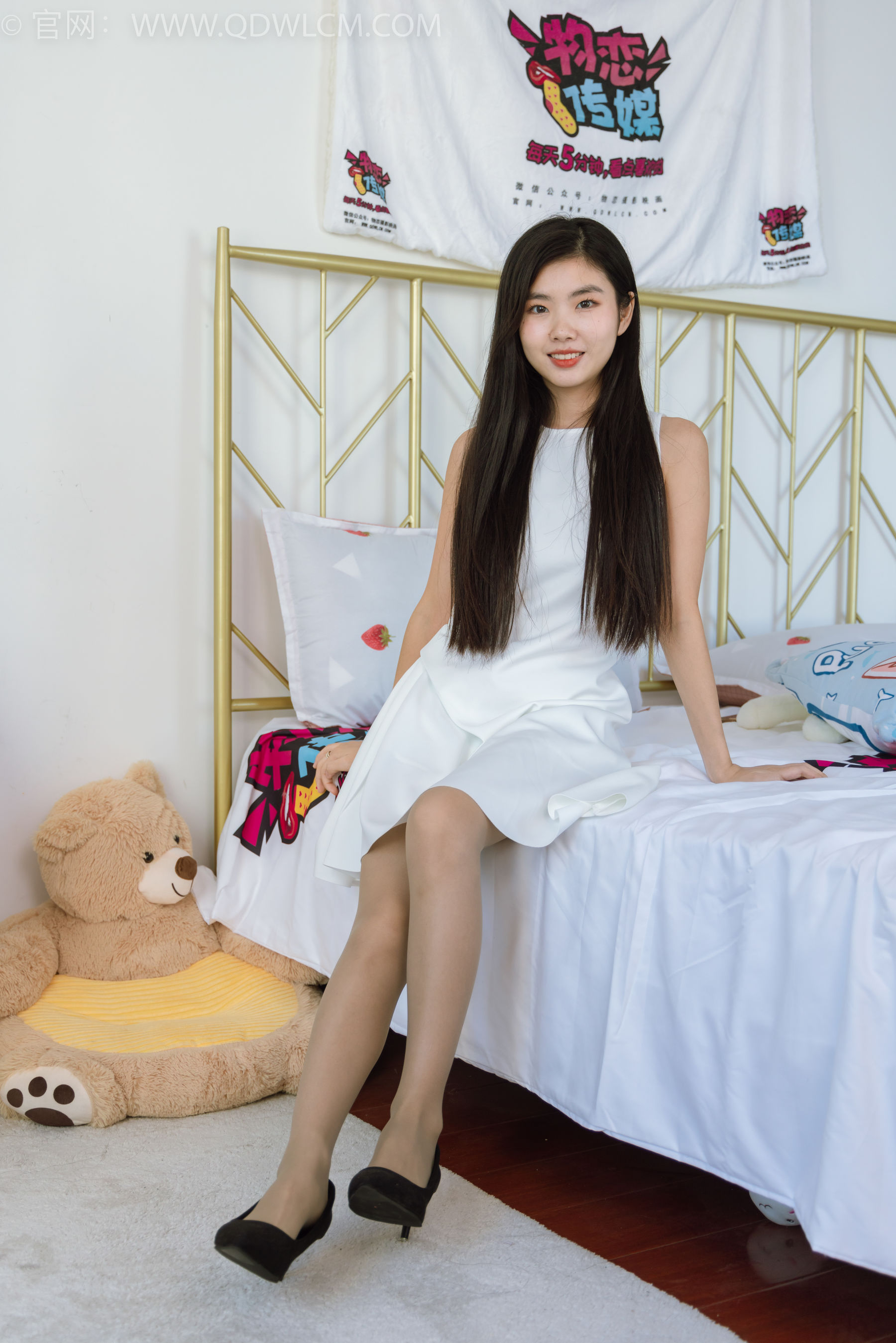 物恋传媒 No.1571 米米-纯白花嫁_第1张