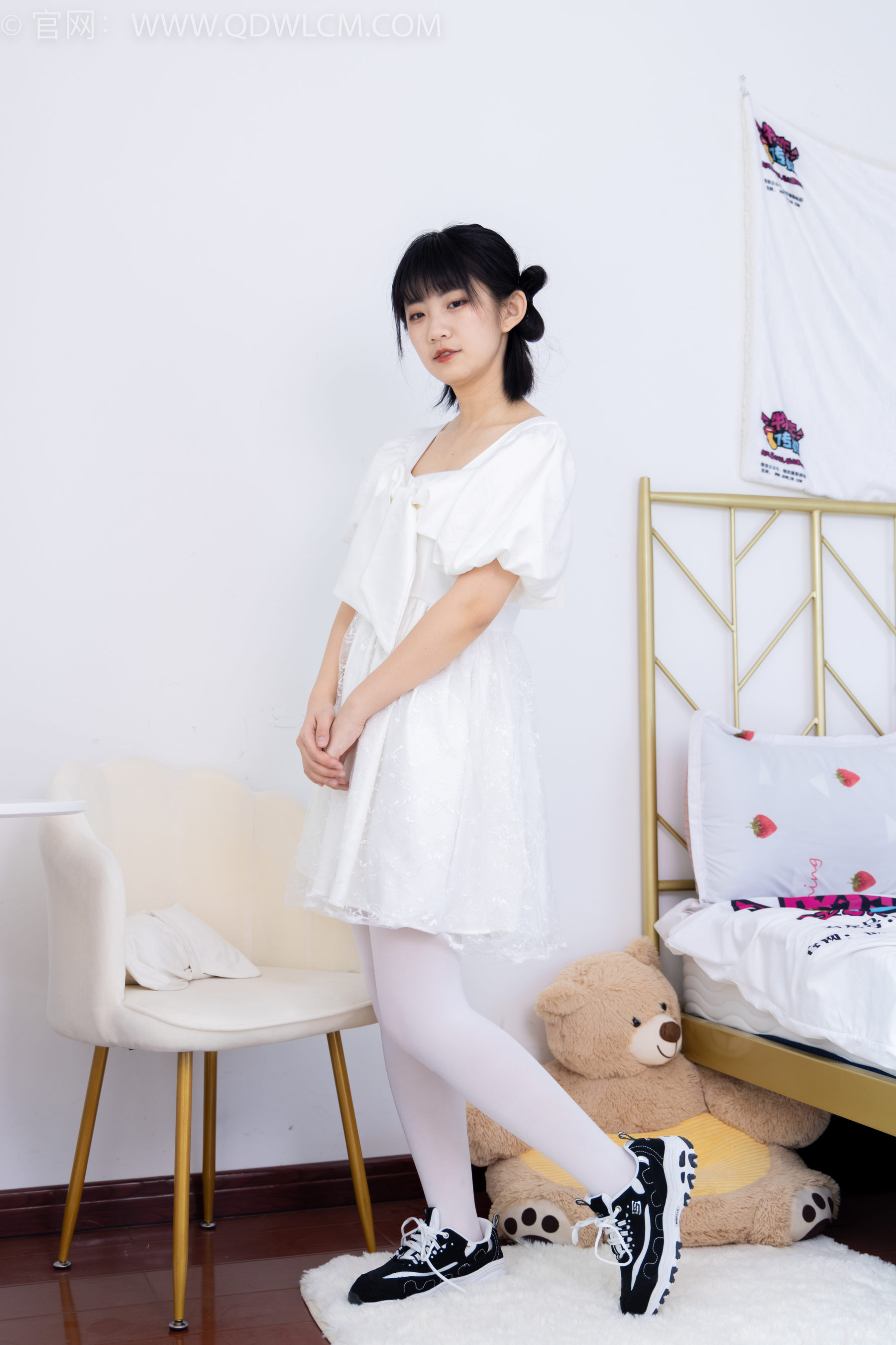 物恋传媒 No.1581 暗月-纯白茉莉_第3张