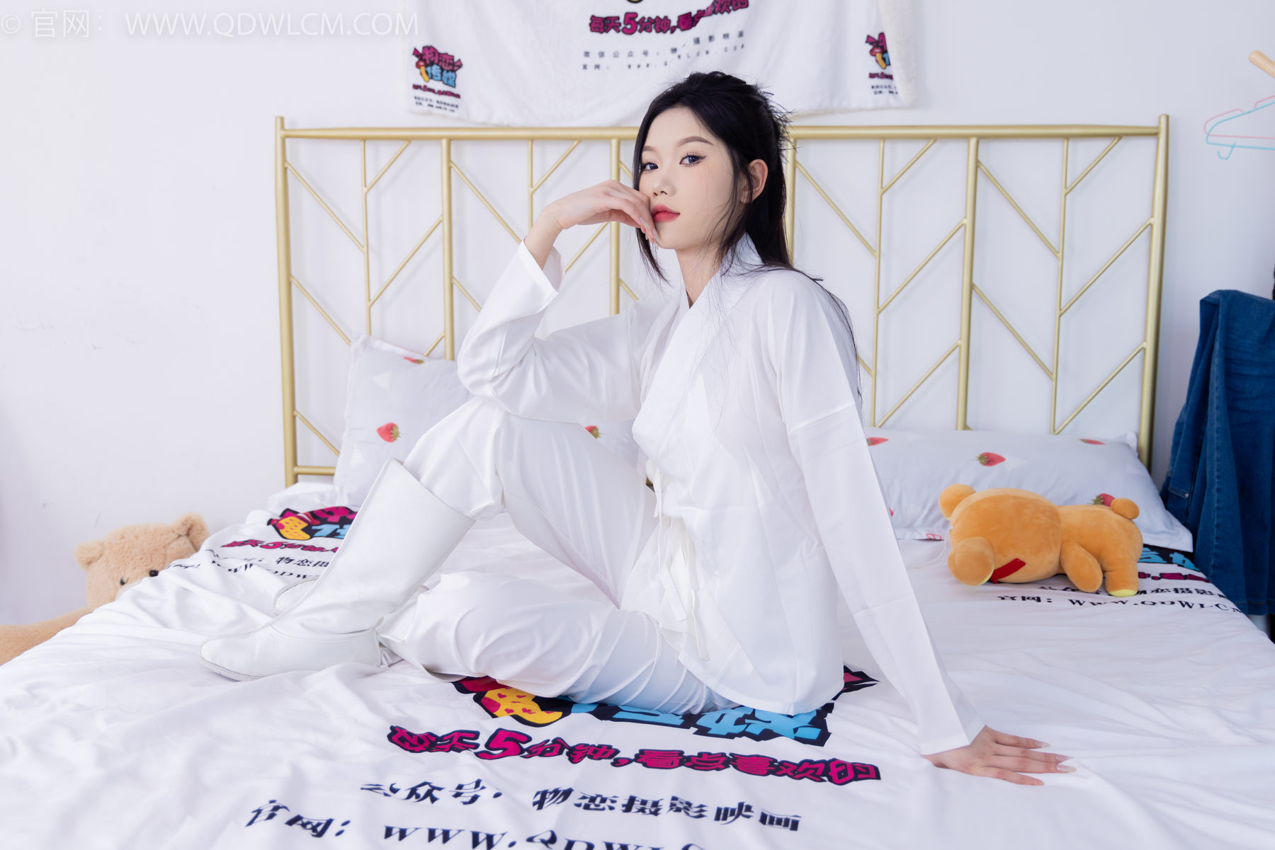 物恋传媒 No.1586 小竹-纯白小仙女_第4张