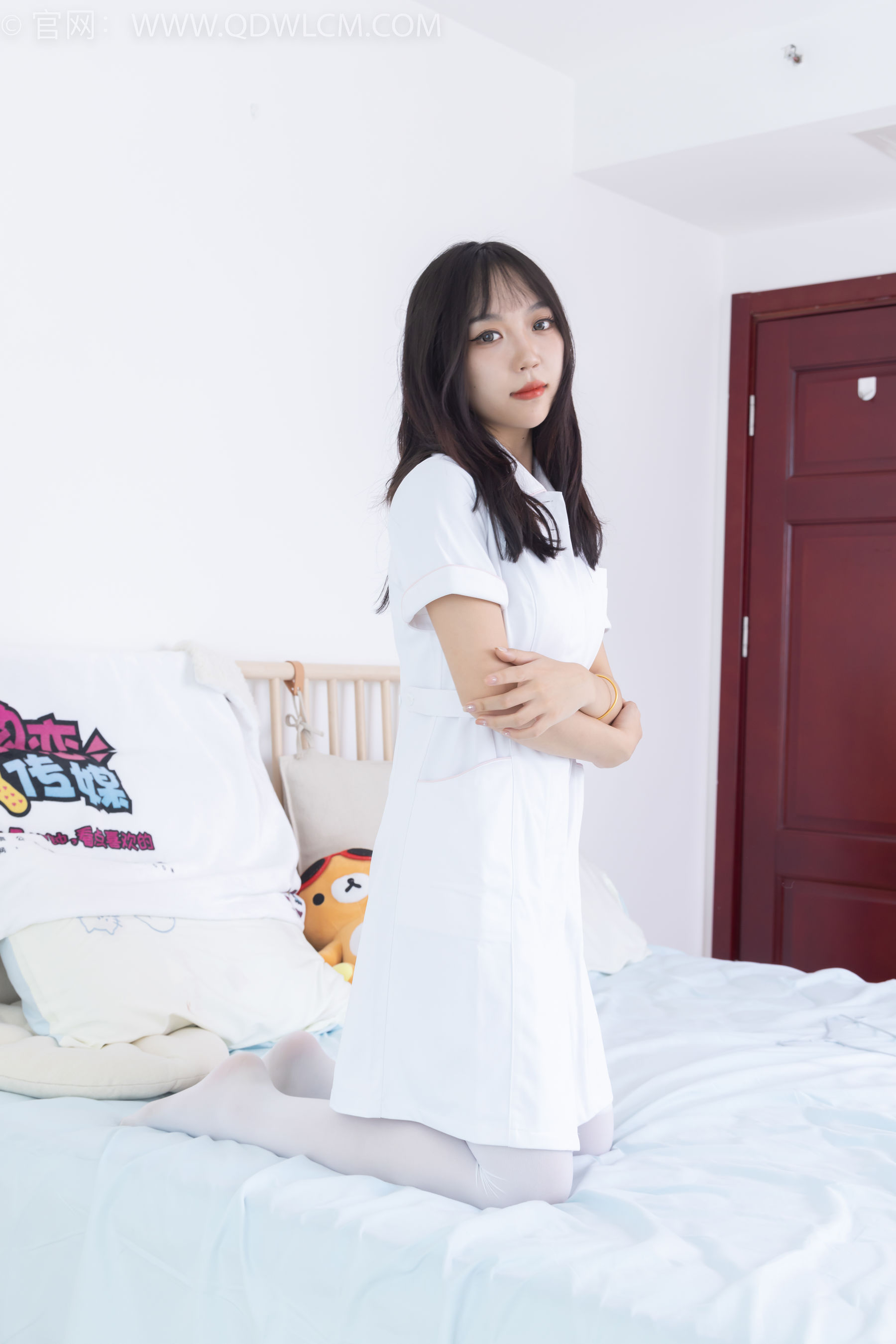 物恋传媒 No.1767 纱纱 -小白鸽_第3张