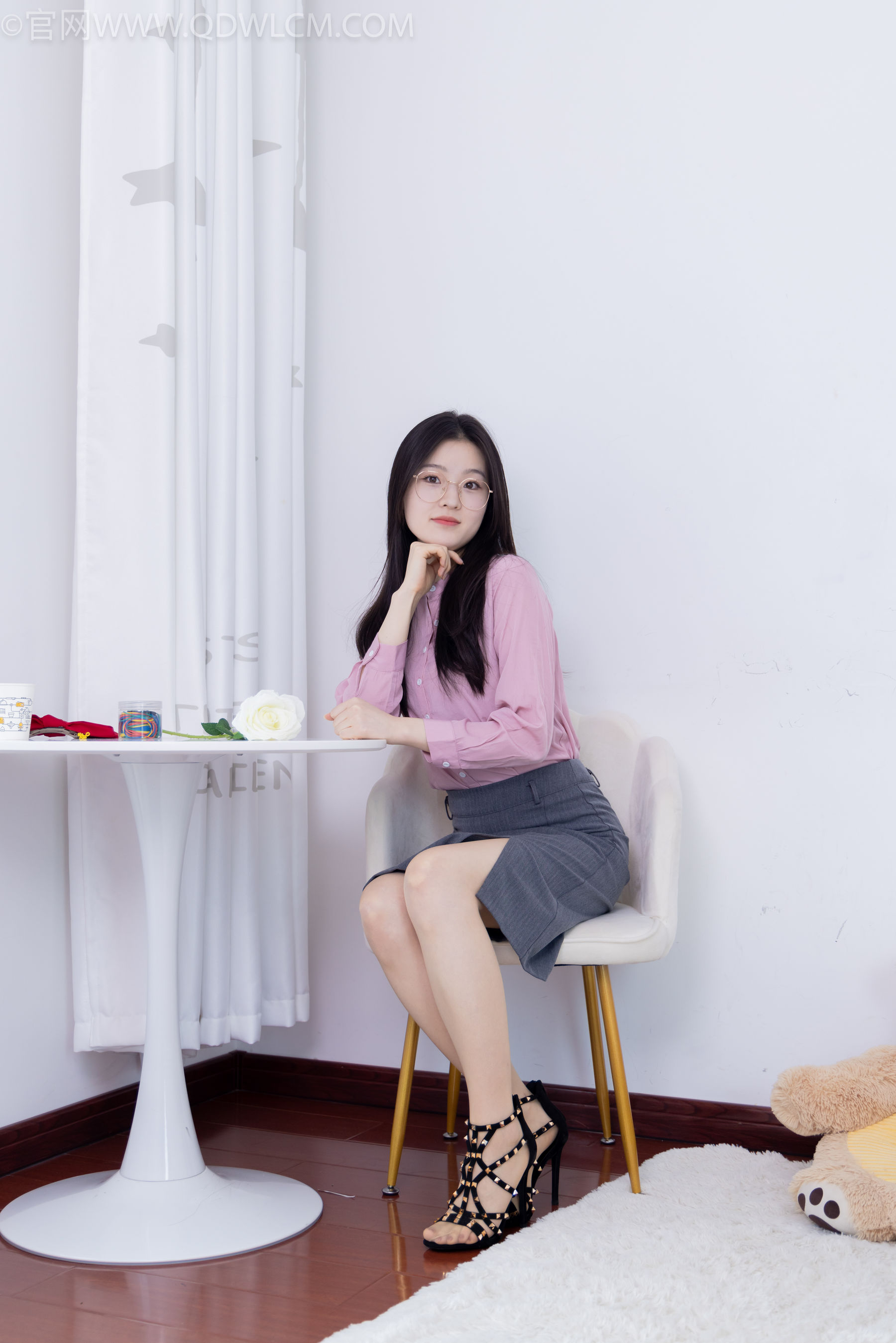 物恋传媒 No.1996 青柠 -酒窝浅浅_第2张