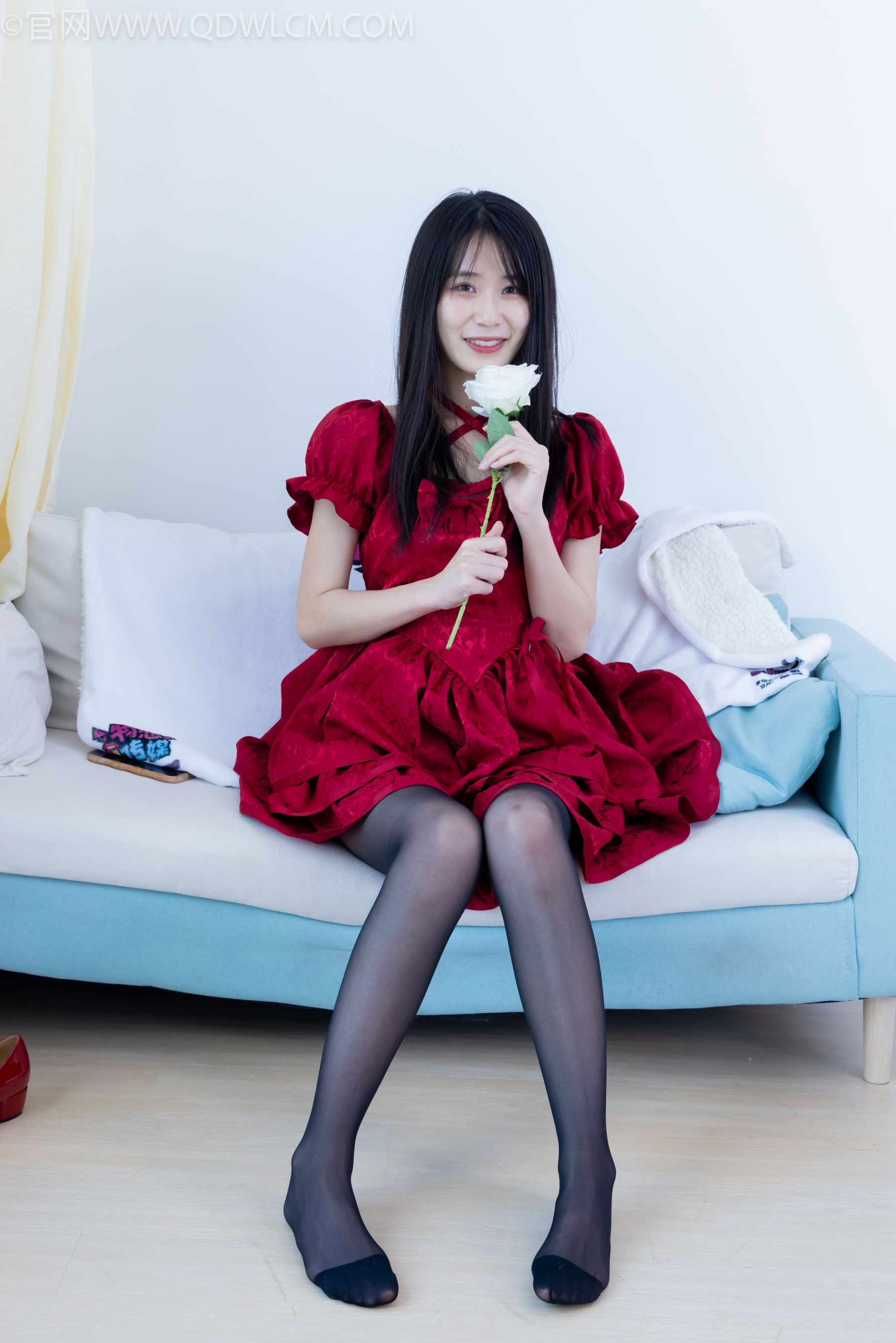 物恋传媒 No.2012 菜菜 -黑色蔷薇_第5张