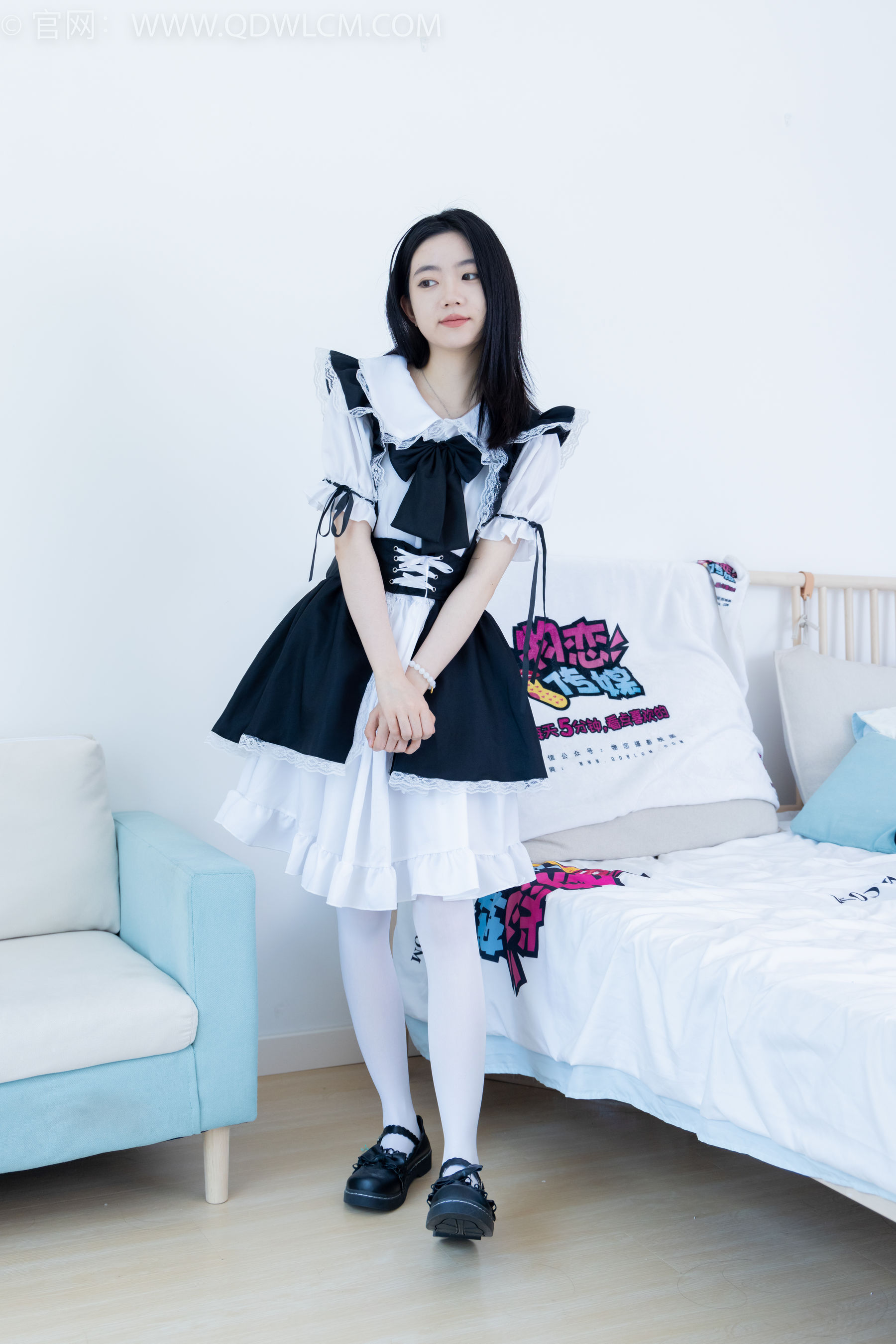 物恋传媒 No.2073 欢欢 -牵你的手_第1张